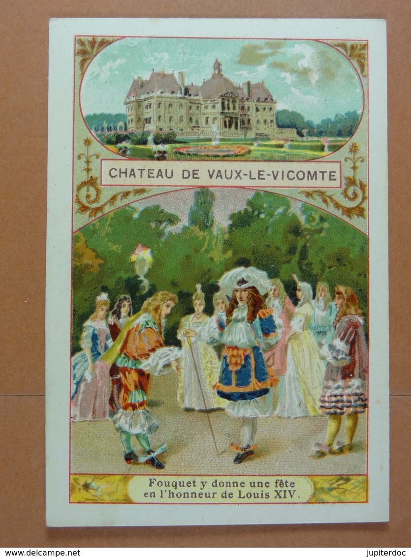 Vin De Vial (10,5 Cm X 7,2 Cm) (historique Au Verso) Château De Vaux-le-Vicomte Fouquet... /22/ - Autres & Non Classés