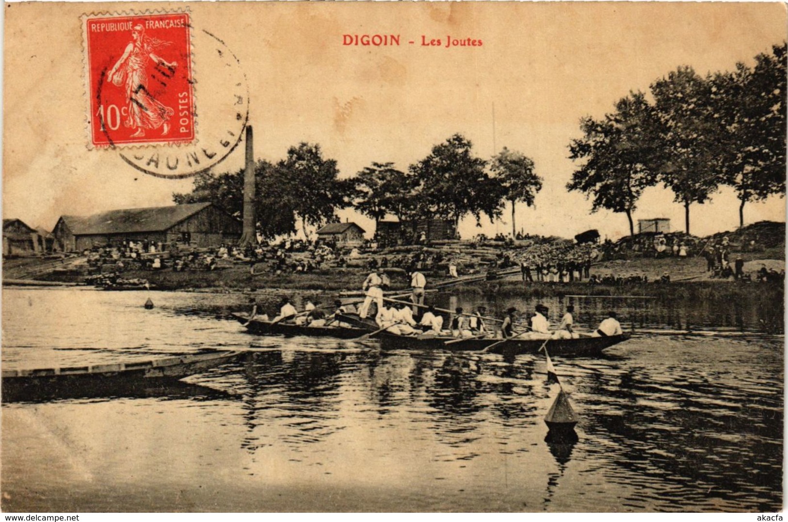 CPA Digoin Le Joutes FRANCE (955375) - Digoin