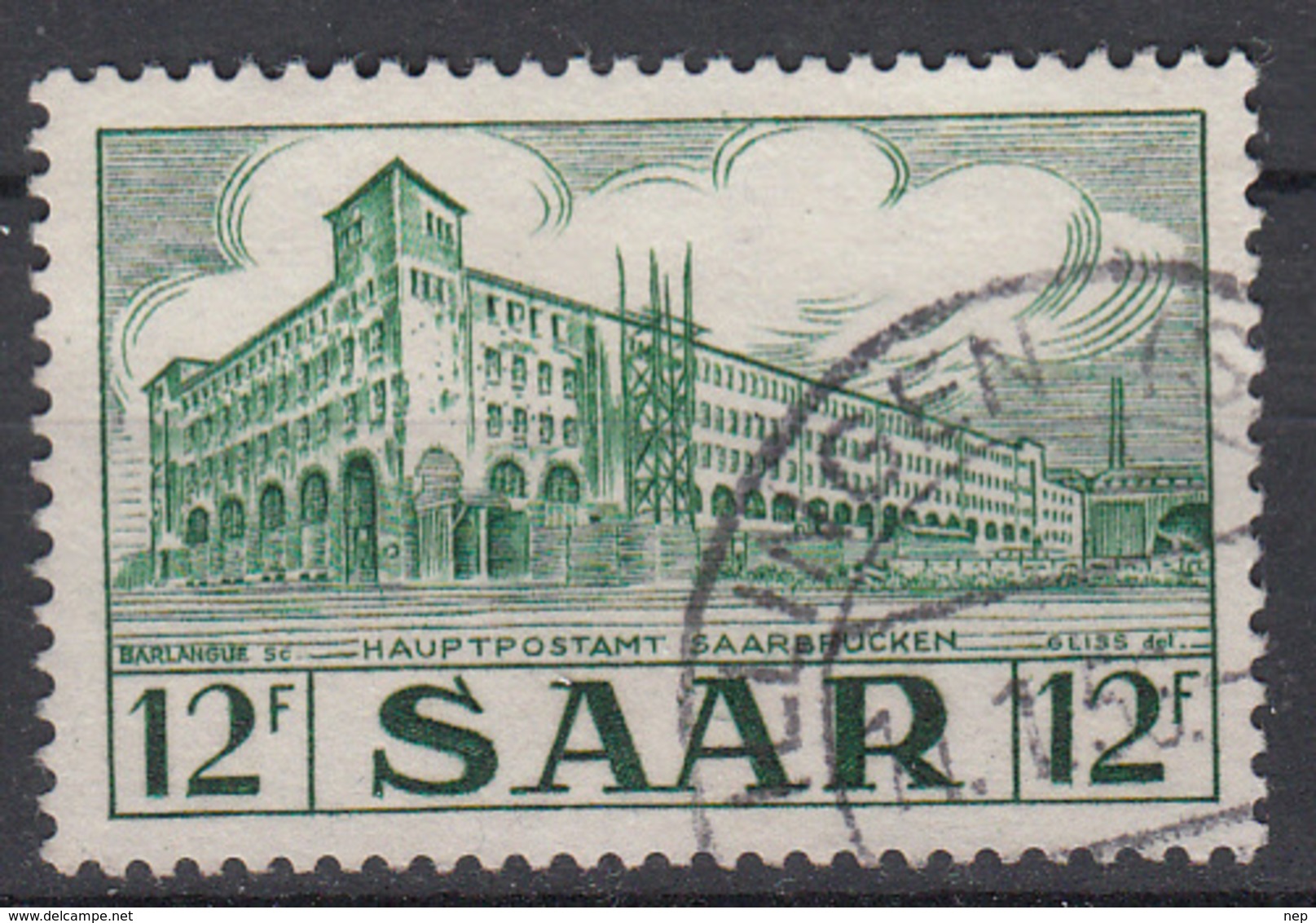 SAAR - Michel - 1952 - Nr 326 - Gest/Obl/Us - Oblitérés