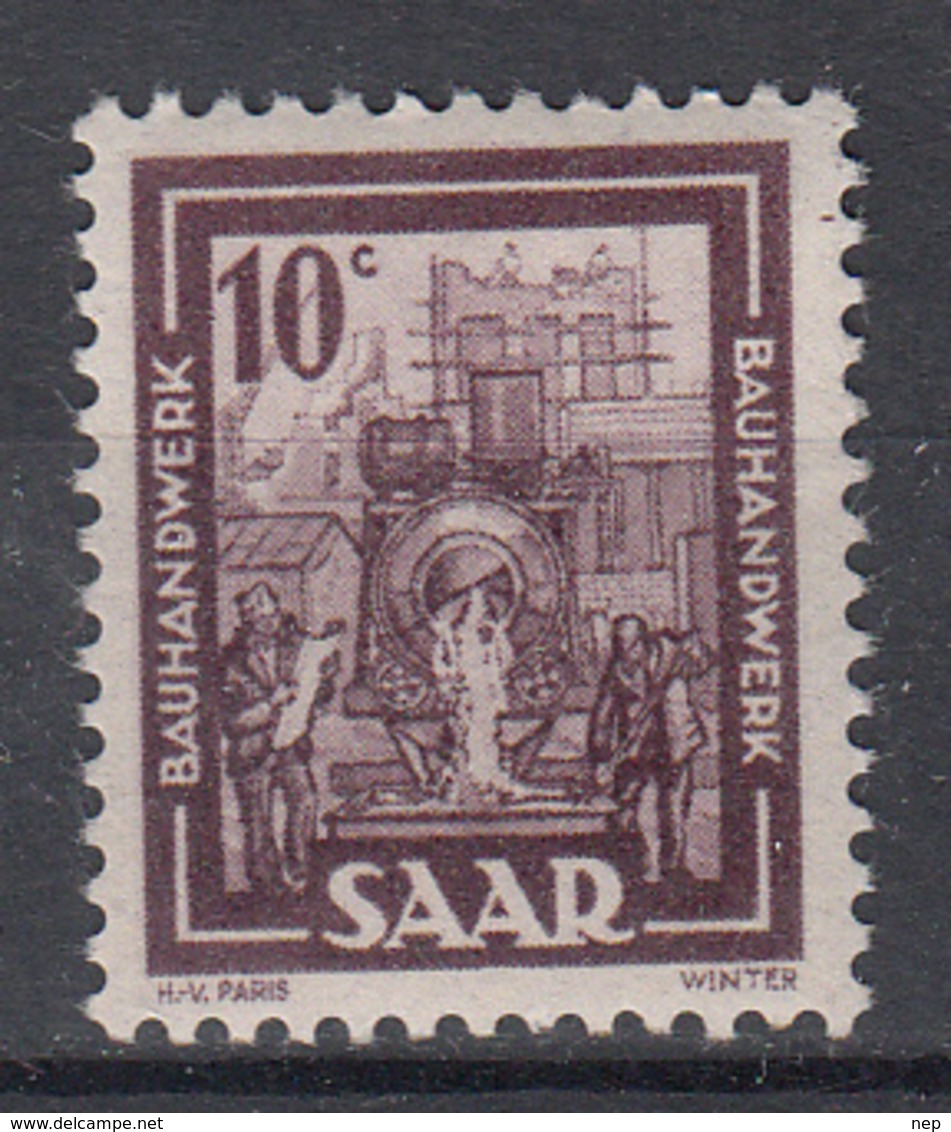 SAAR - Michel - 1949 - Nr 272 - MNH** - Oblitérés