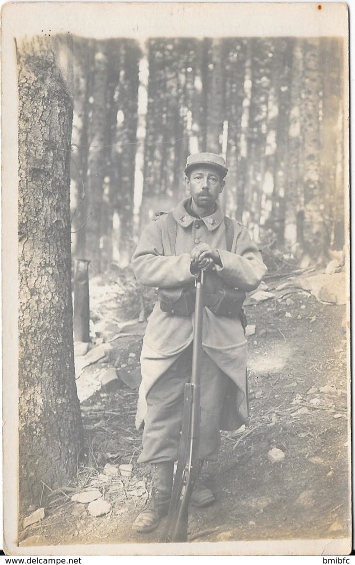 1915 Carte-photo - Thème Militaire-soldat, Guerre 1914-1918 - Characters