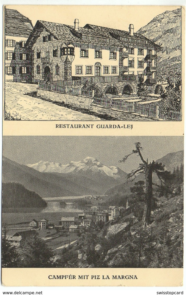 CHAMPFÉR Litho Restaurant Guarda-Lej - Guarda