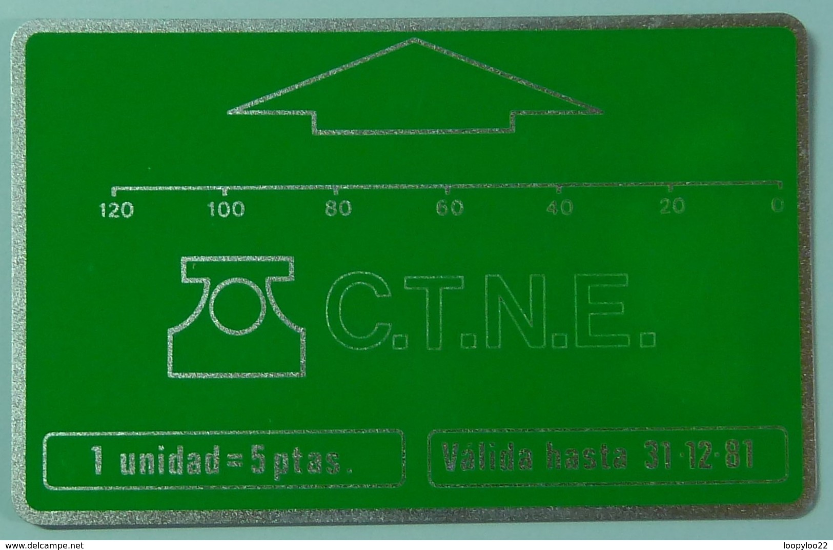 SPAIN - L&G - 1981 - SPECIMEN - RRR - Tests & Servicios