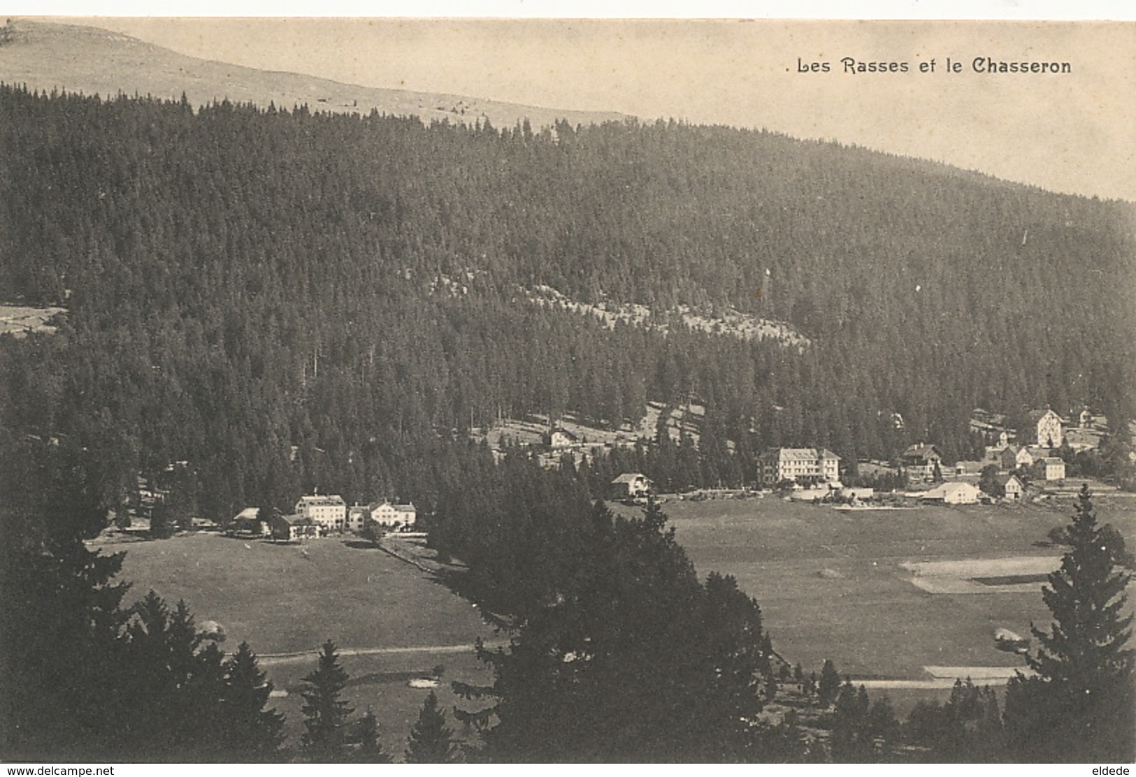 Les Rasses Et Le Chasseron  Edit Deriaz Baulmes - Baulmes