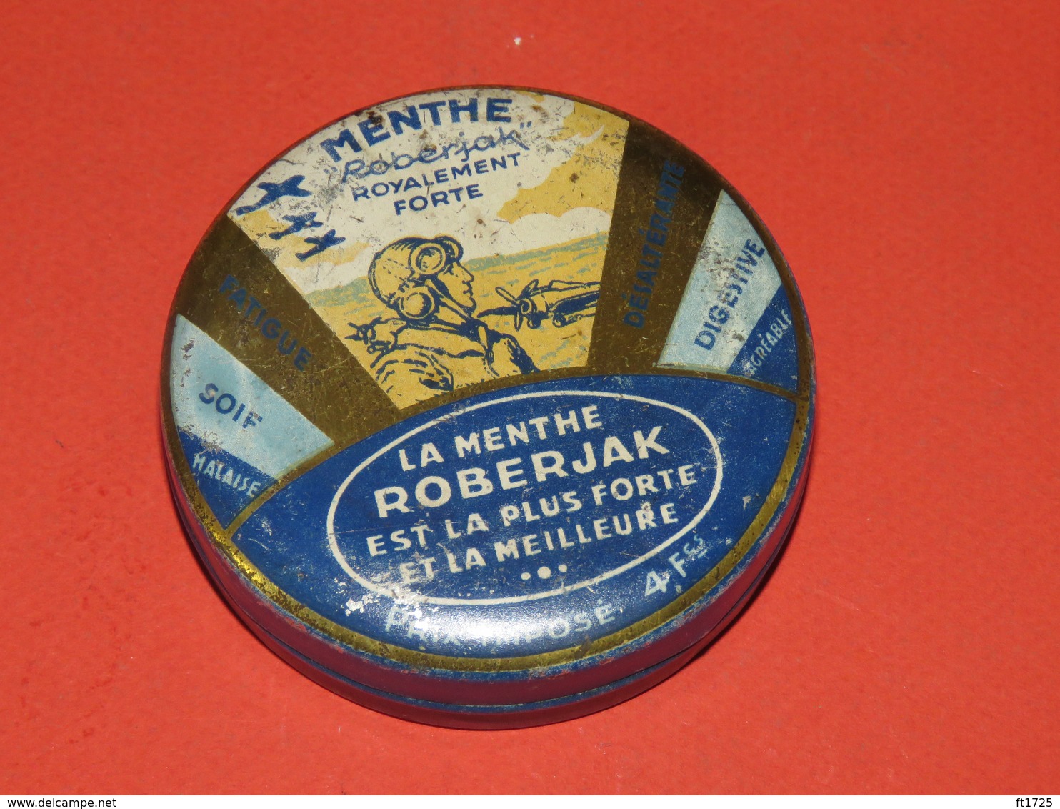 BOITE DE PASTILLES POUR VOTRE SOLDAT FRANCAIS EN 1939/40 !!! - 1939-45