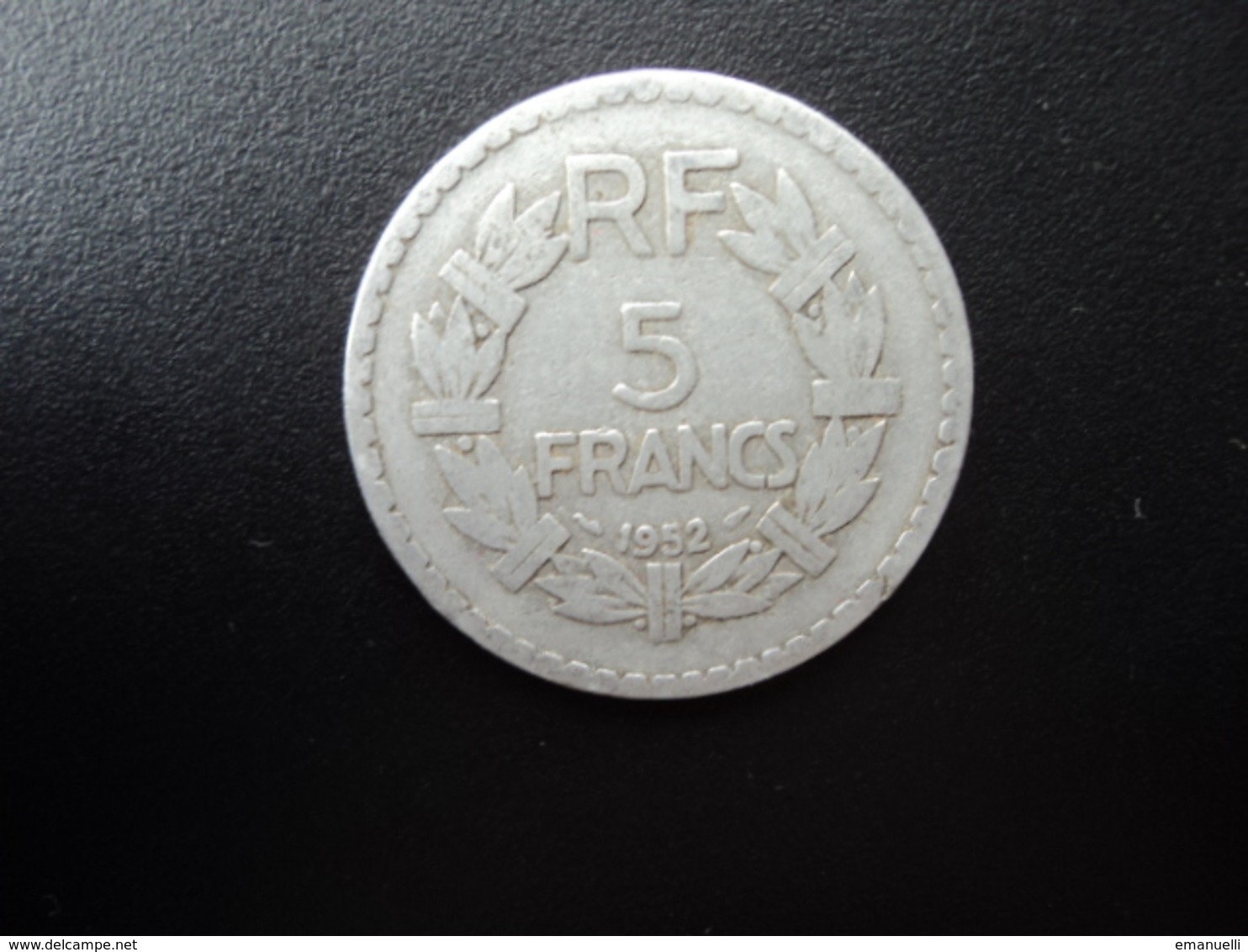 FRANCE : 5 FRANCS   1952    F.339 / G.766a / KM 888b.1      TB - 5 Francs