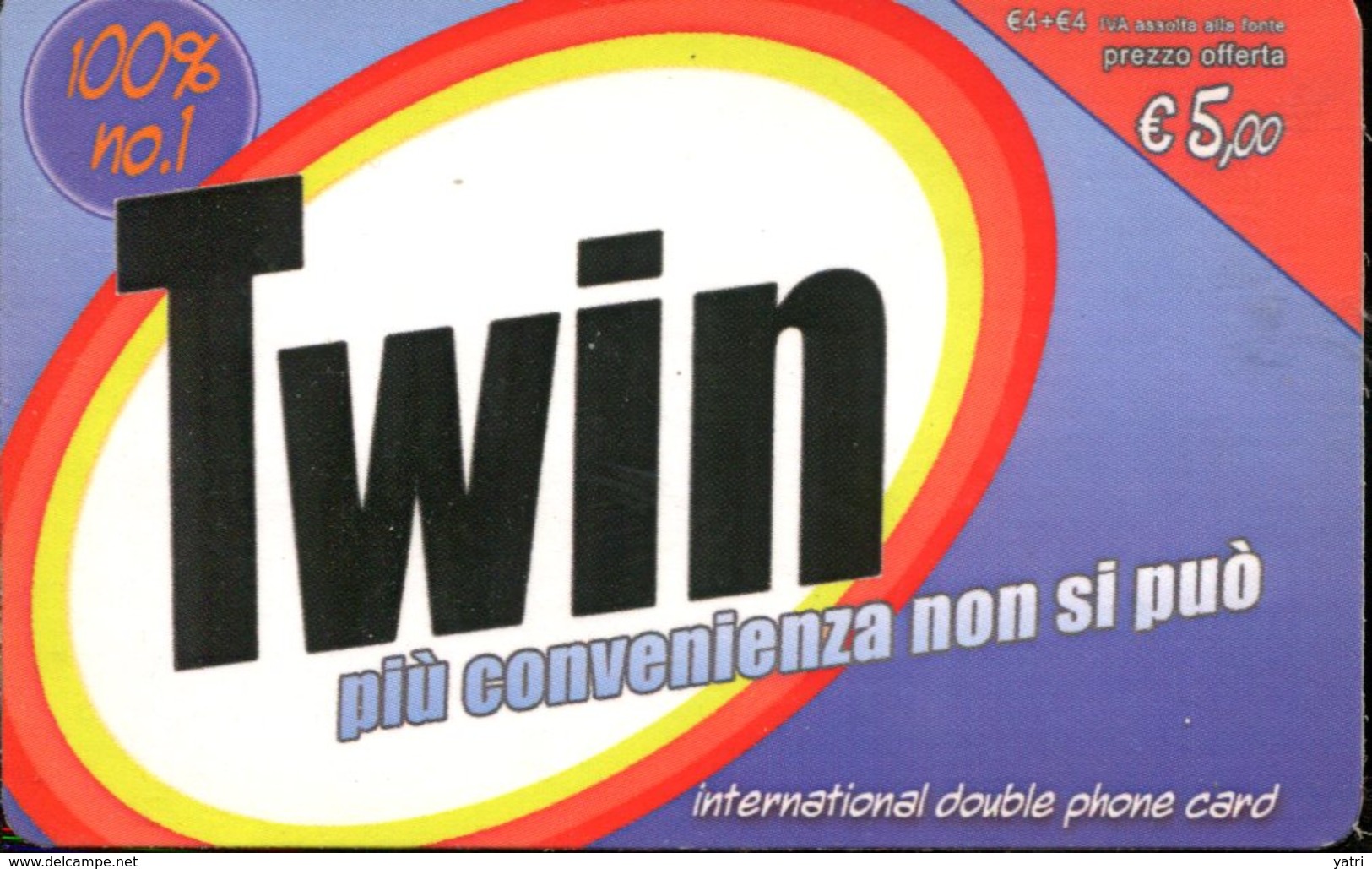 Carta Prepagata Twin - Validità 12/2005 - Schede GSM, Prepagate & Ricariche