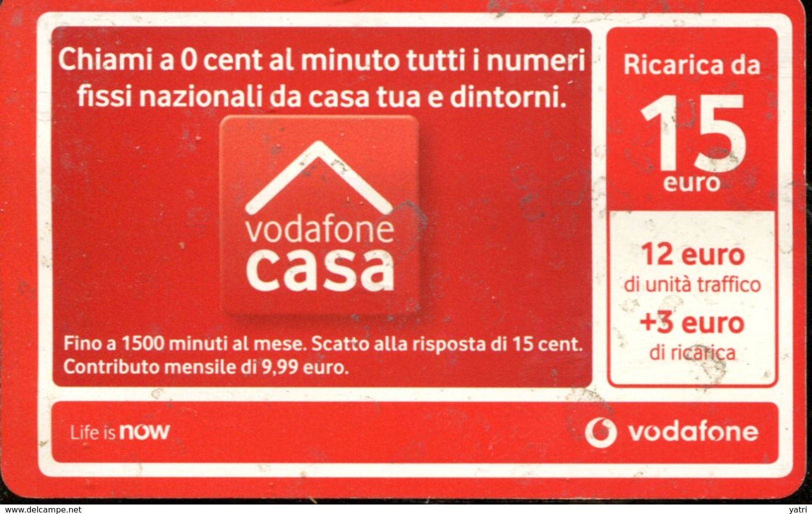 Carta Prepagata Vodafone Casa - Schede GSM, Prepagate & Ricariche