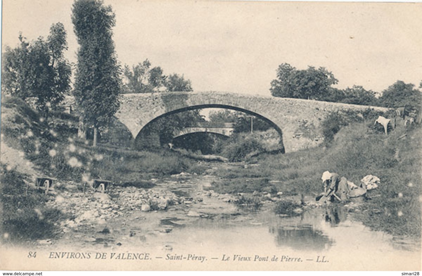 SAINT PERAY - N° 84 - LE VIEUX PONT DE PIERRE - Saint Péray