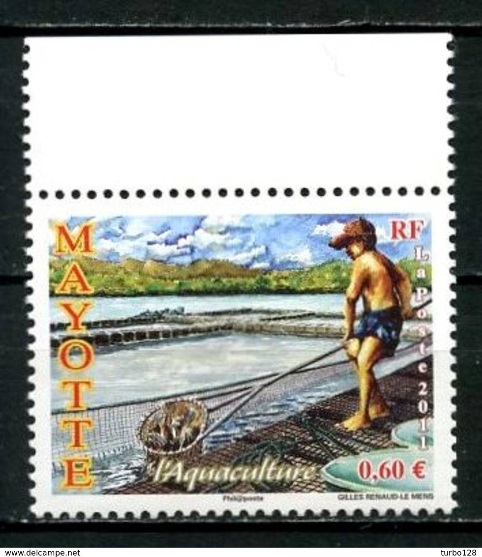 MAYOTTE 2011  N° 261 ** Neuf MNH Superbe L'Aquaculture Poissons Fishes - Nuovi