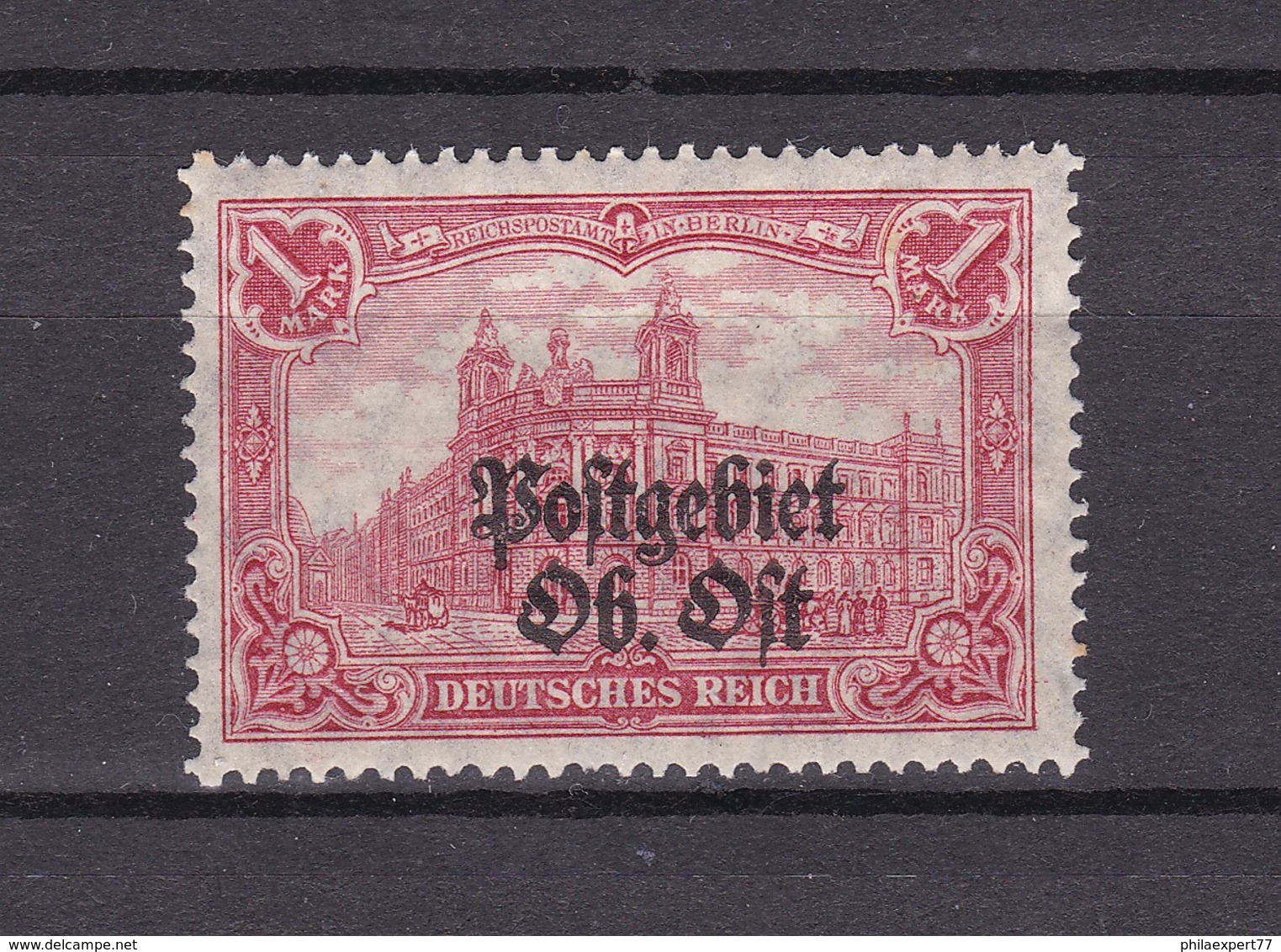 Postgebiet Oberbefehlshaber Ost - 1916/18 - Michel Nr. 12 - Postfrisch. - 38 Euro - Besetzungen 1914-18