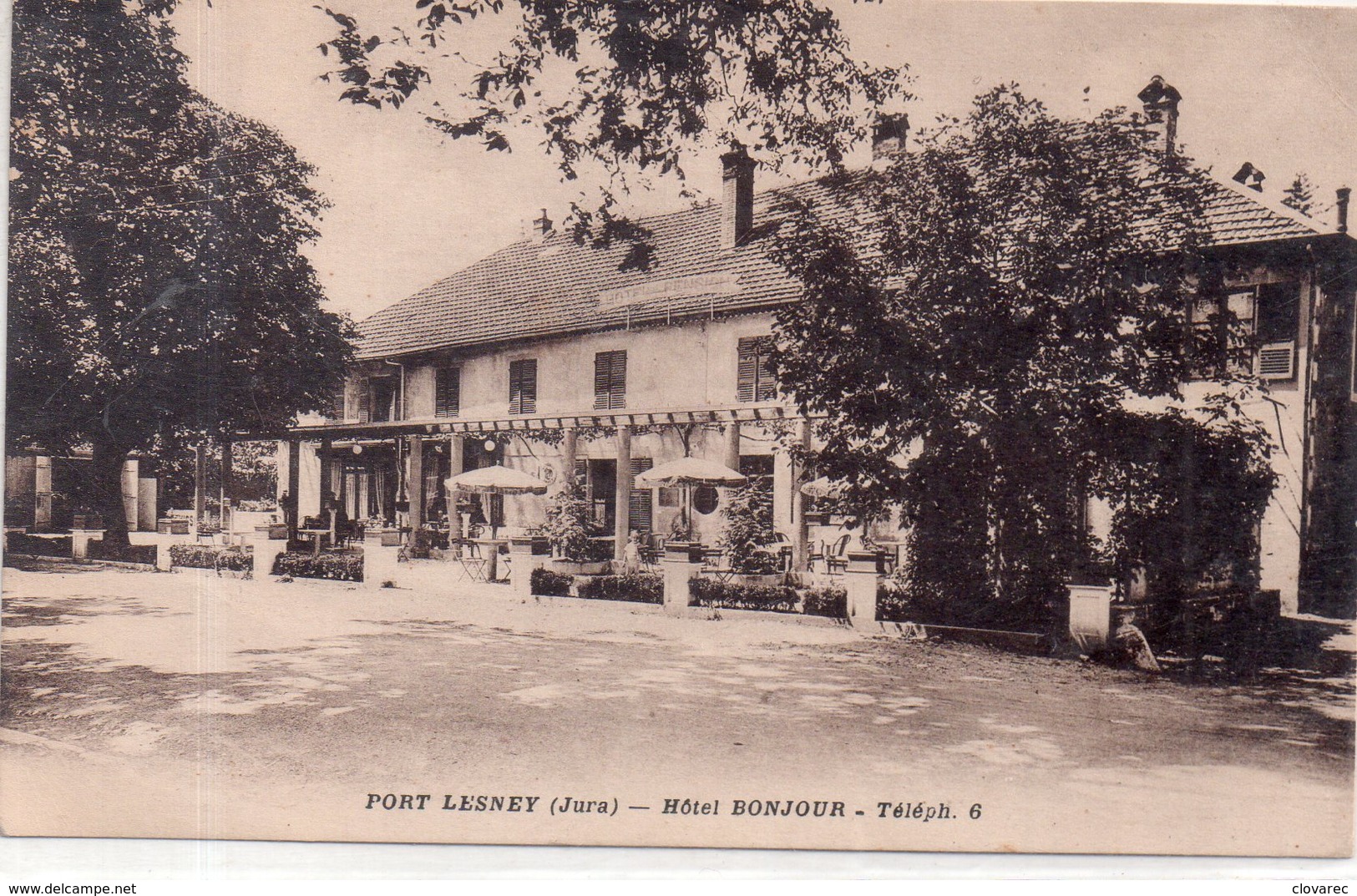 PORT-LESNEY (CA VLLERS/FARLAY)   " HOTEL BONJOUR" - Sonstige & Ohne Zuordnung