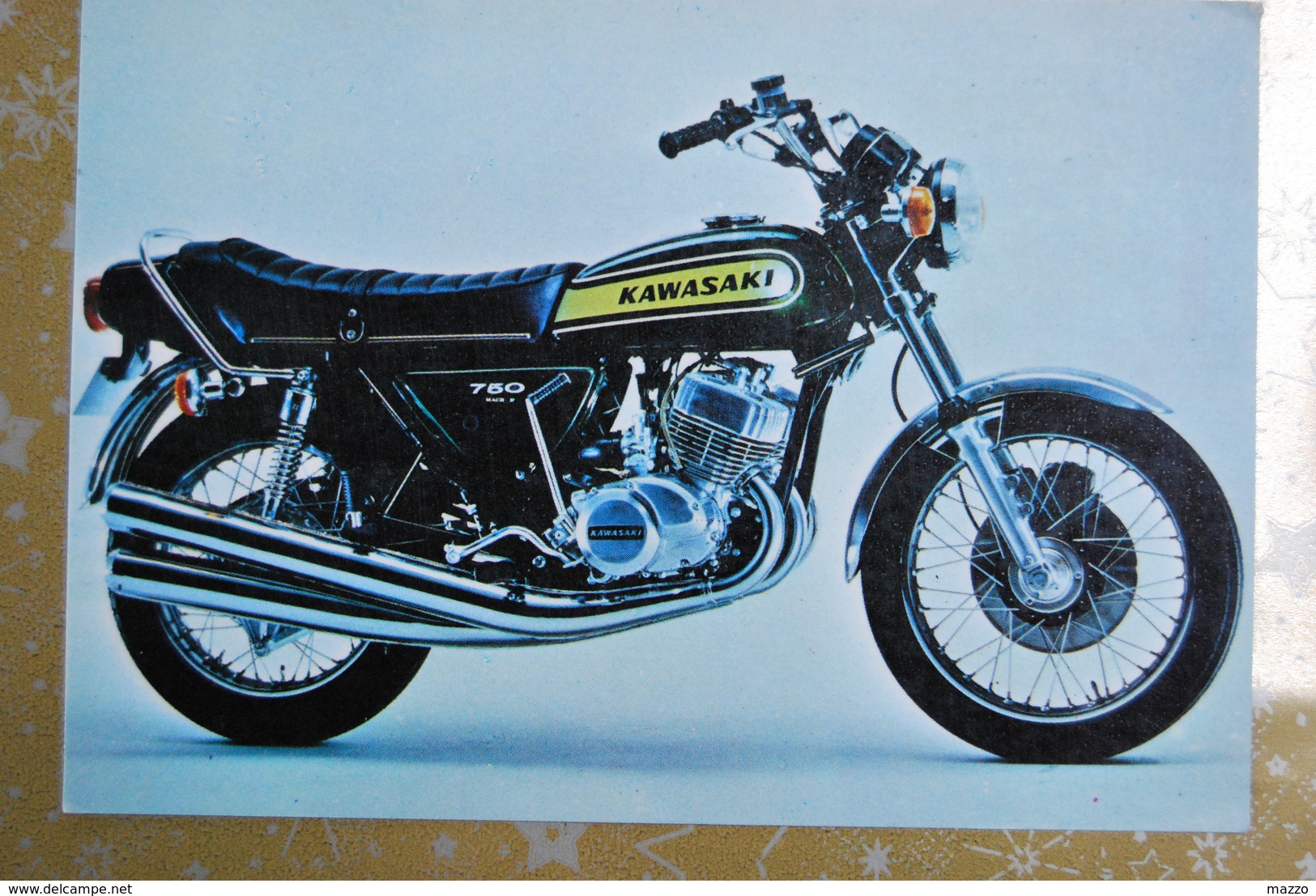 2150/ KAWASAKI 750 MOTO (en Couleur) - Motorbikes