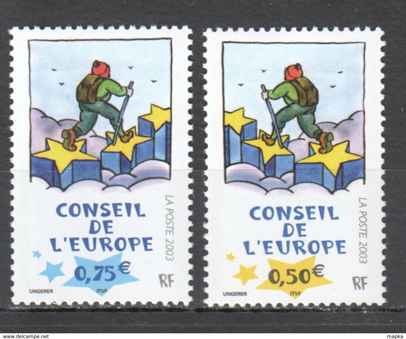 WW008 !!! ONLY ONE IN STOCK 2003 FRANCE EUROPEAN COUNCIL 1SET MNH - Instituciones Europeas