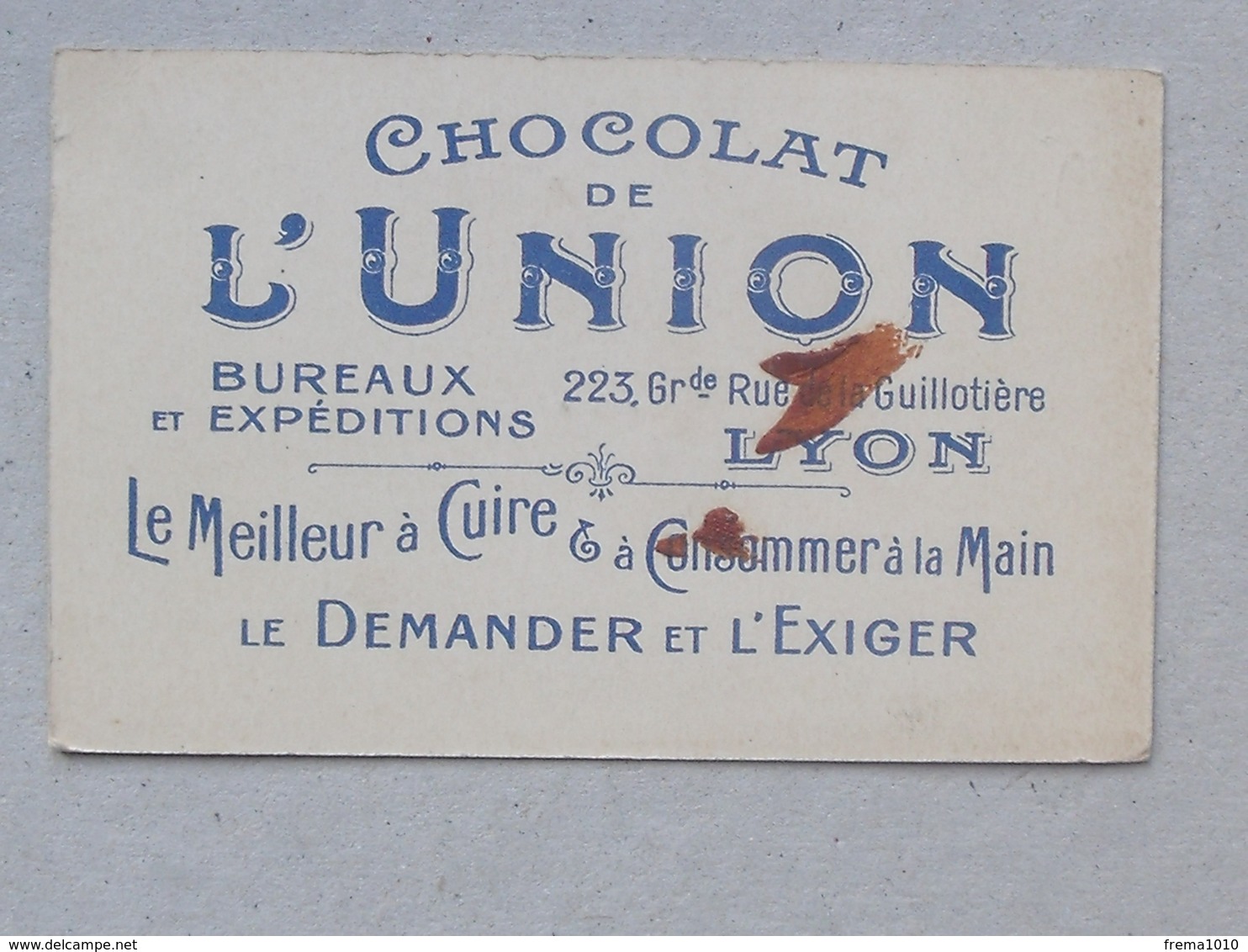 CHROMO Chocolat De L'UNION: BUGEY (AIN) Série TYPES ET COSTUMES PITTORESQUES DE FRANCE - AMBERIEU NANTUA-BILLIAT - Autres & Non Classés