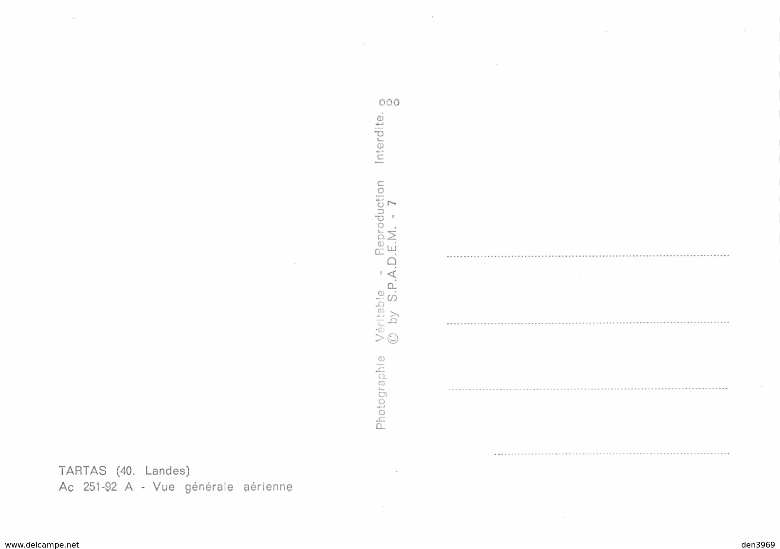 TARTAS - Vue Générale Aérienne - Tartas