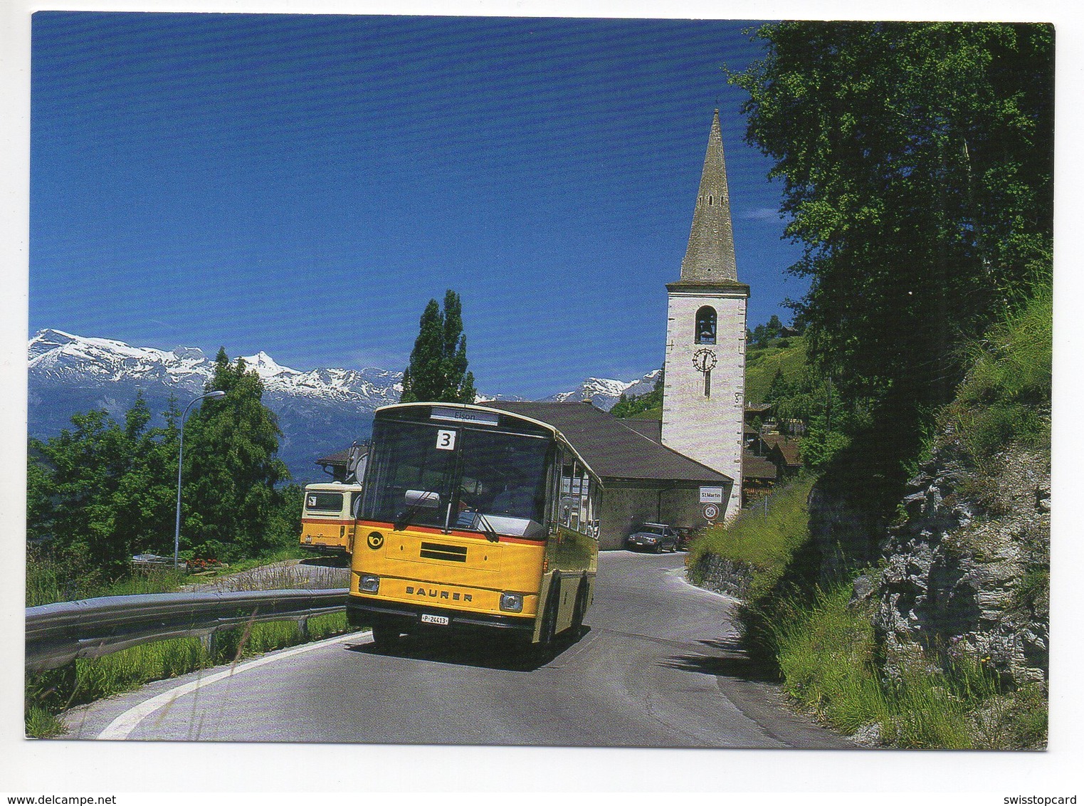 ST. MARTIN VS Sion Postauto Saurer - Saint-Martin