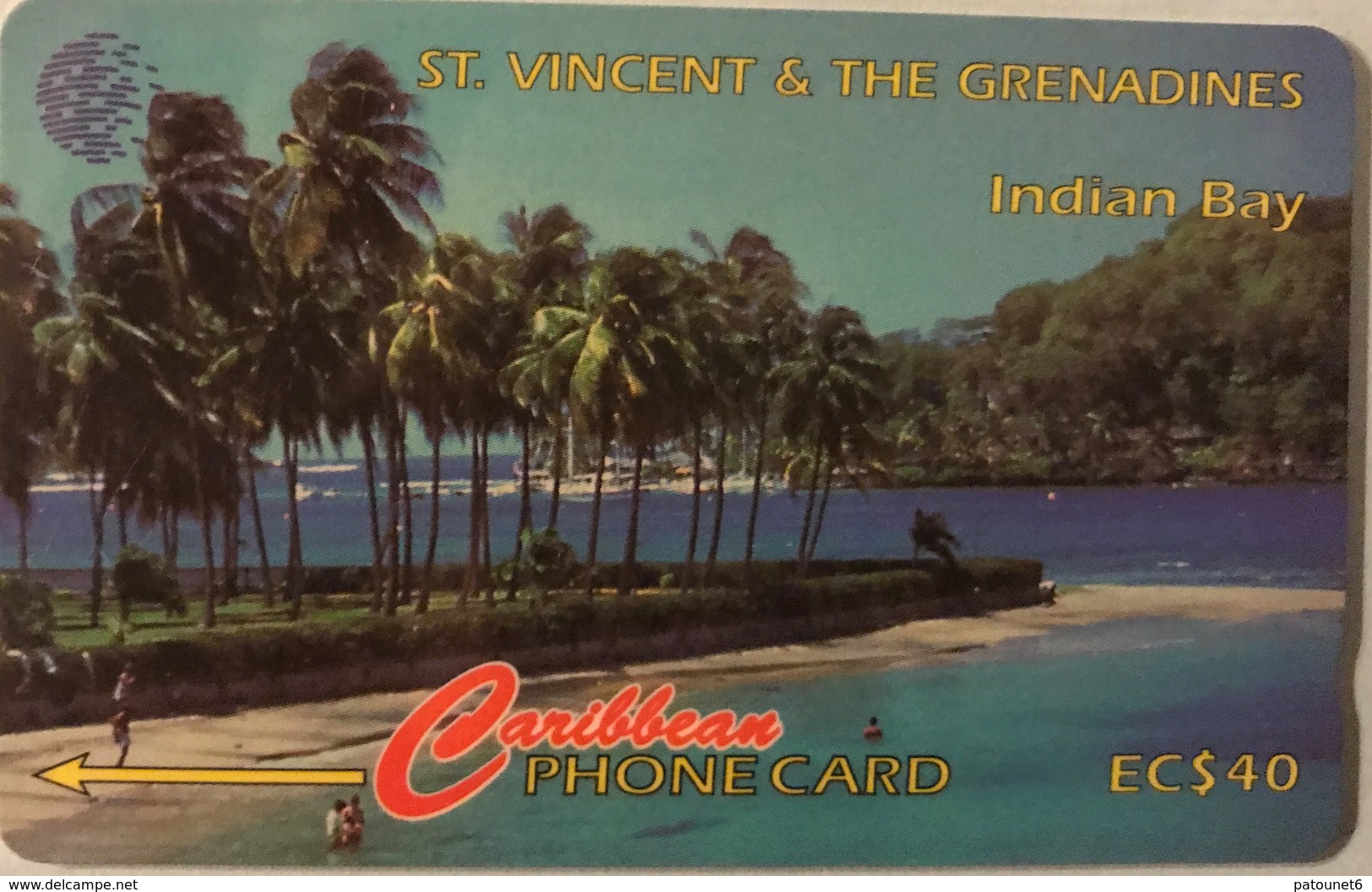 St. VINCENT § LES GRENADINES  -  Phonecard -  Cable %  Wireless  -  EC$40 - St. Vincent & The Grenadines