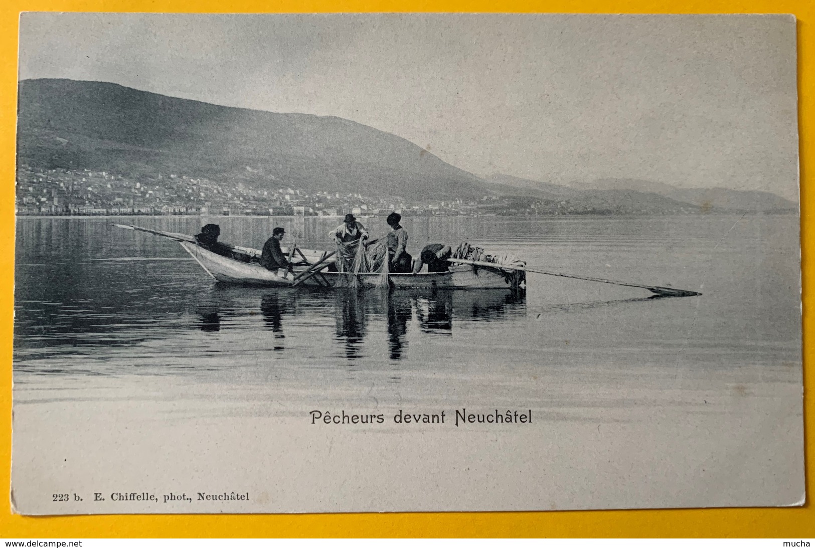 9982 - Pêcheurs Devant Neuchâtel - Neuchâtel