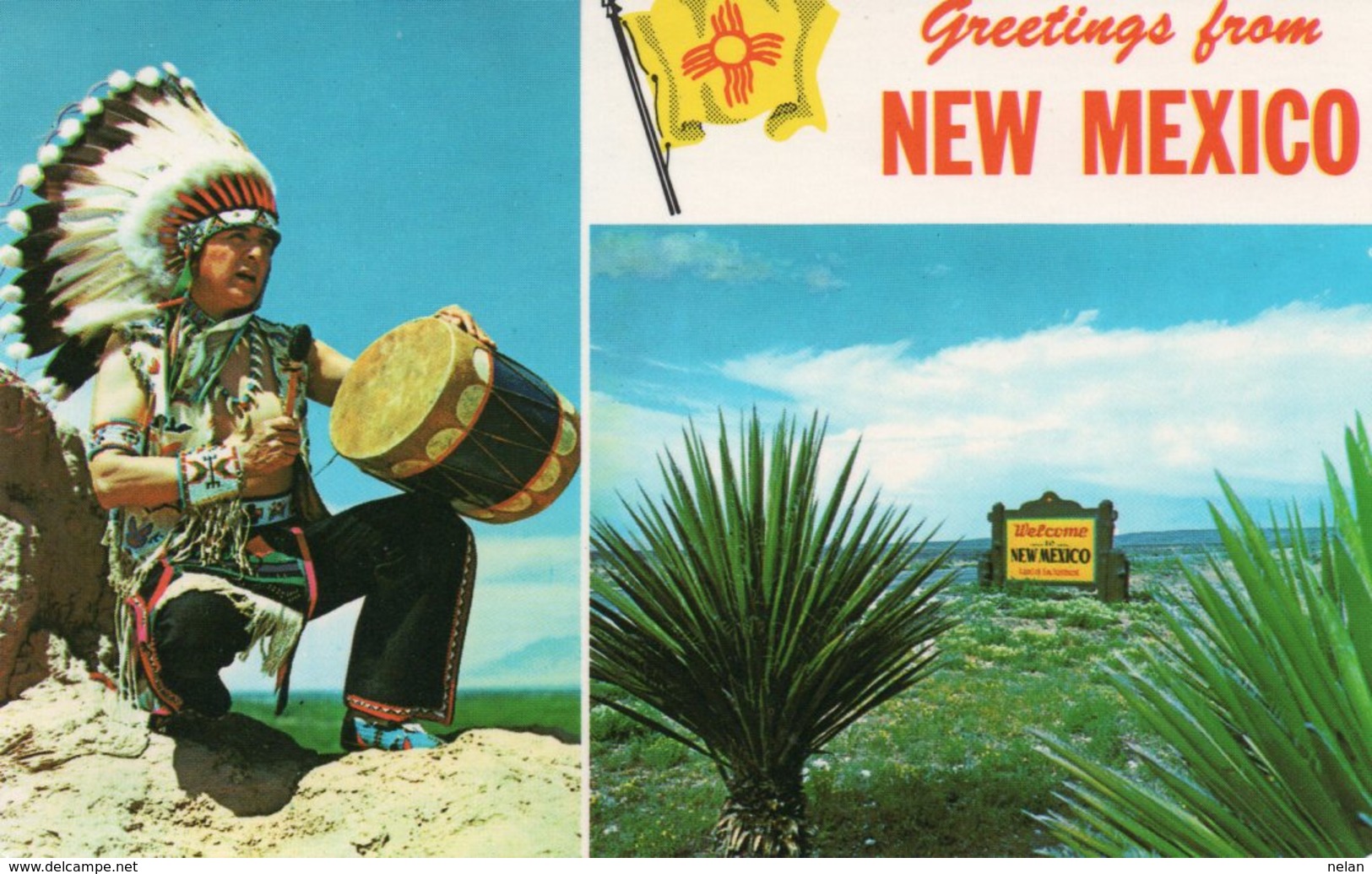 GREETINGS FROM NEW MEXICO - Altri & Non Classificati