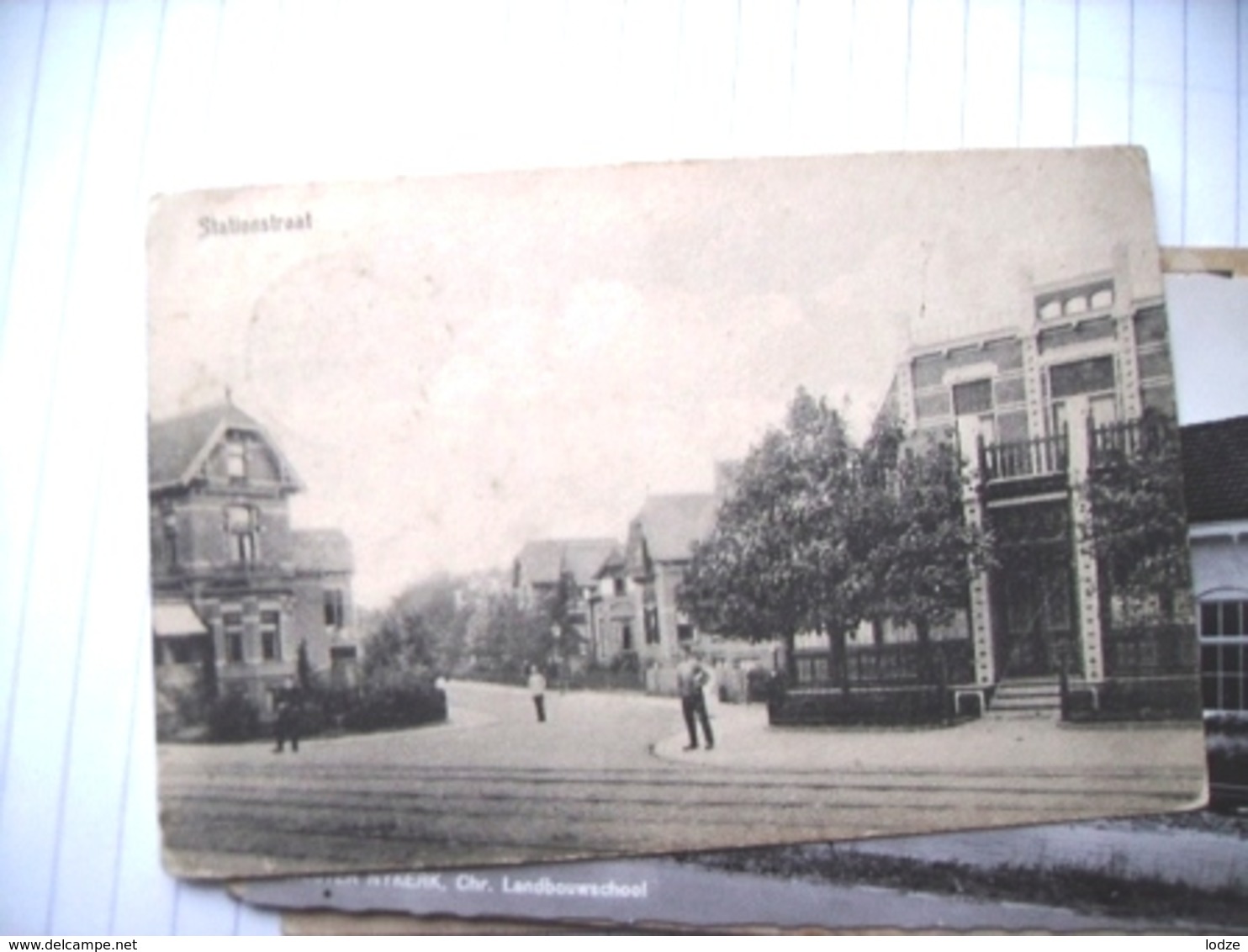 Nederland Holland Pays Bas Winschoten Stationsstraat Oud - Winschoten