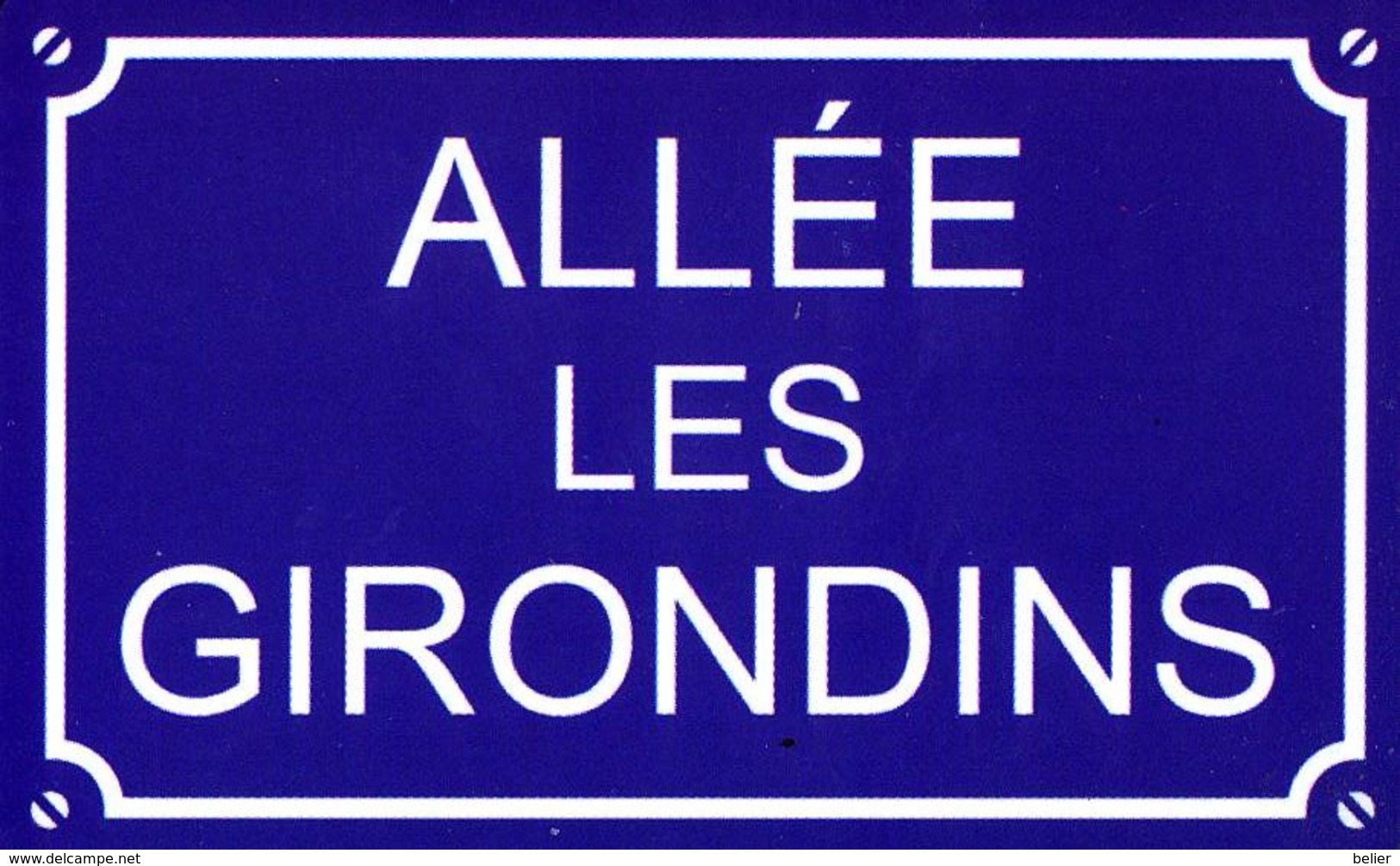 MAGNET PLAQUE DE RUE - Magnets