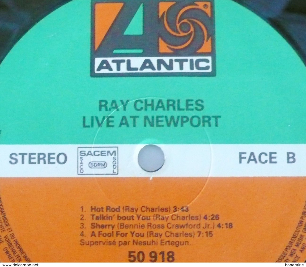 Ray Charles At Newport Vinyle TBE - Soul - R&B