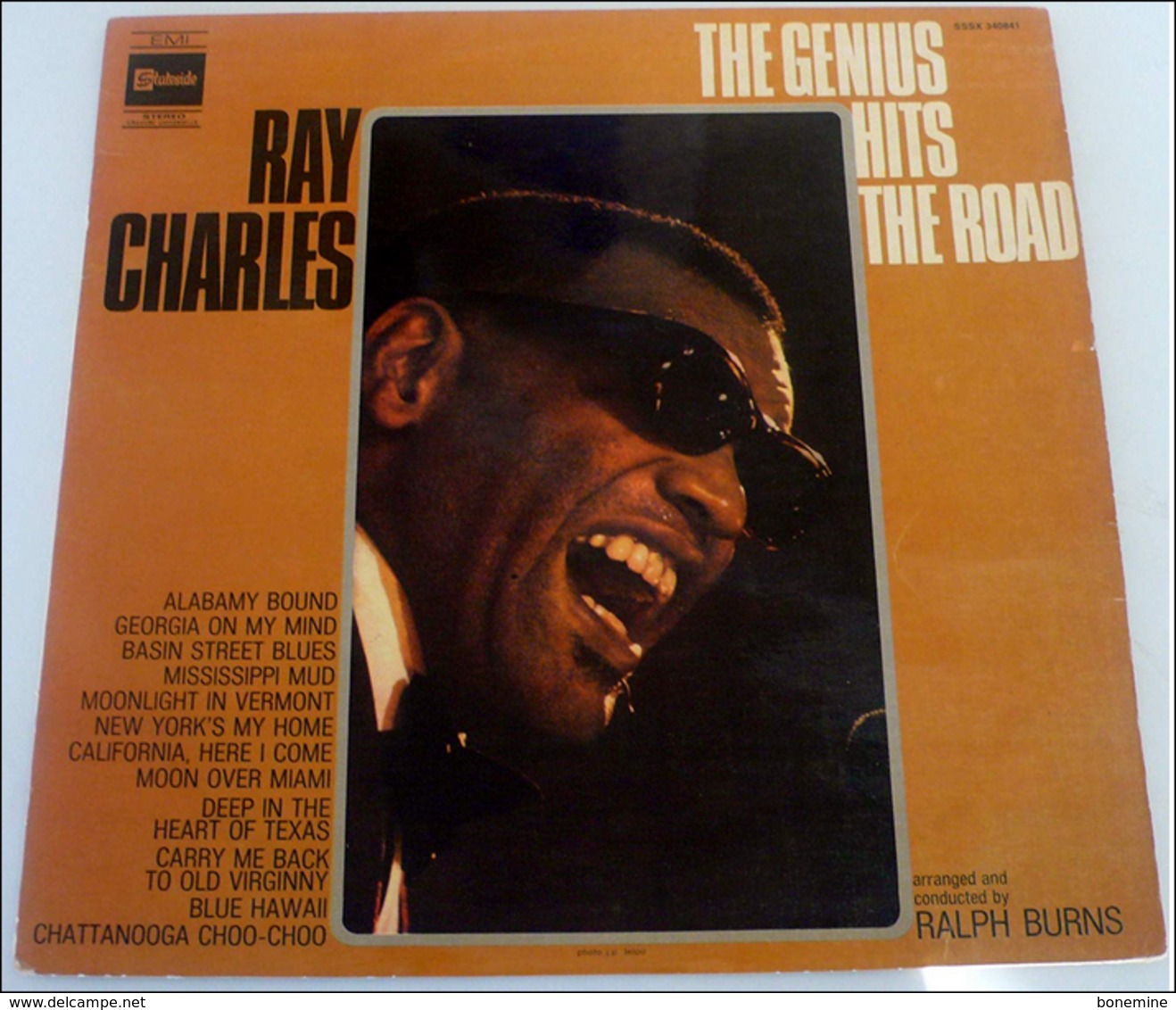 Ray Charles, The Genius Hits The Road: Vinyle Stateside SSSX 340841 - Blues