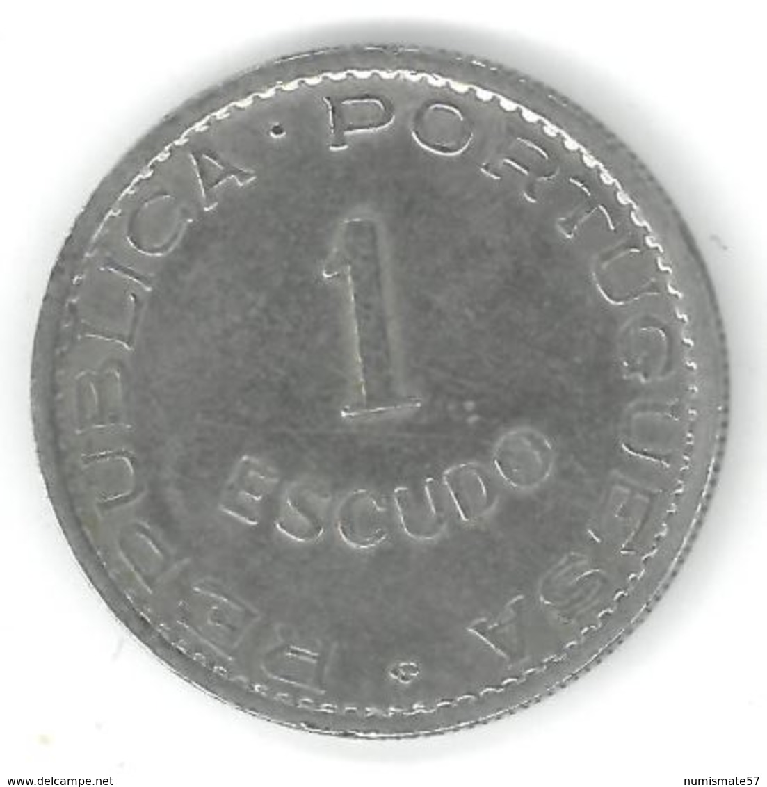 RARE - CAP VERT - CABO VERDE - 1 ESCUDO 1949 - Cap Vert