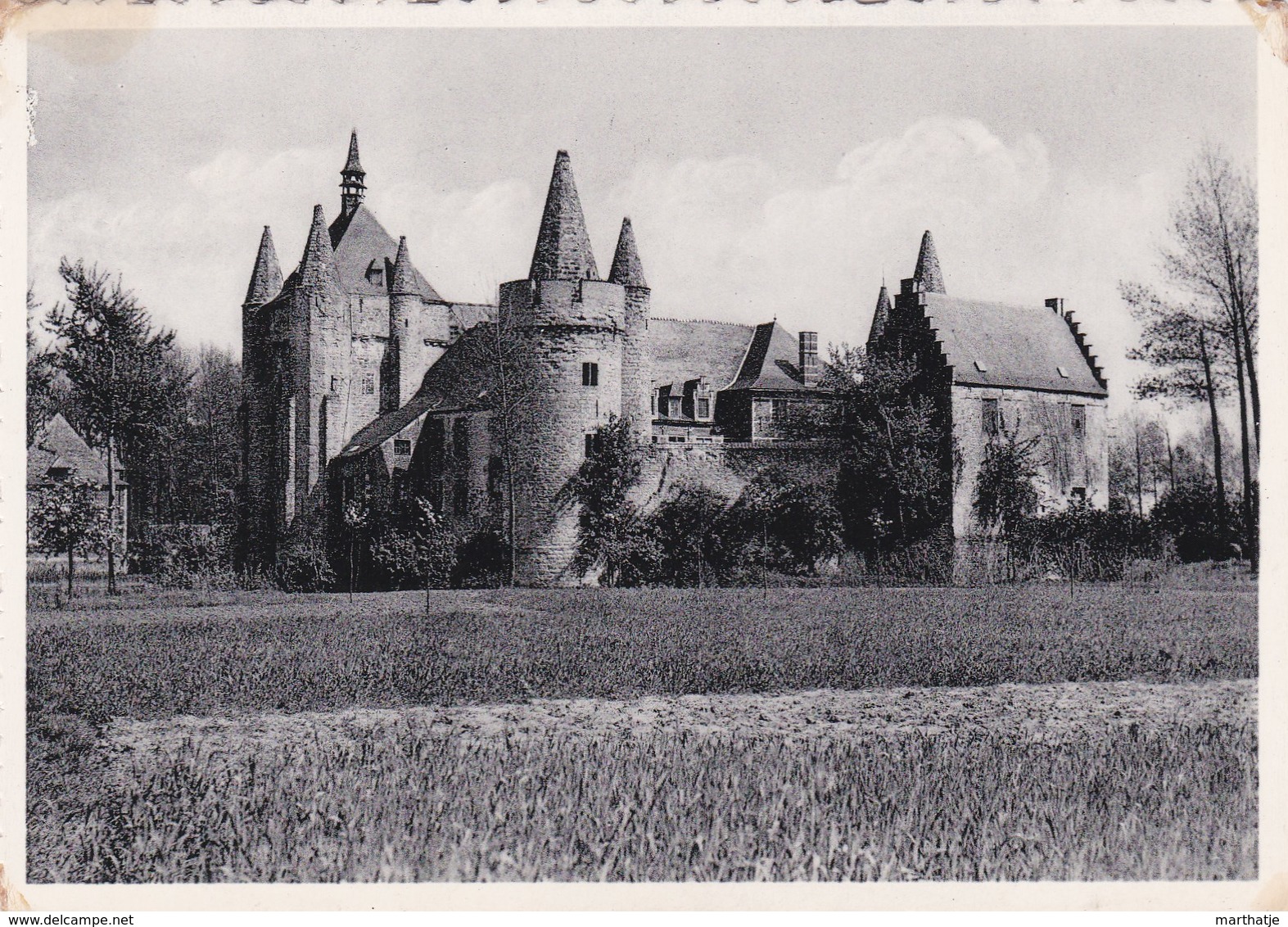 Feodaal Kasteel Van Laarne XII-XV En XVIIe Eeuw-Algemeen Zicht-Te Volgen Weg : Melle-Laarne-Château Féodal-Vue Générale - Laarne