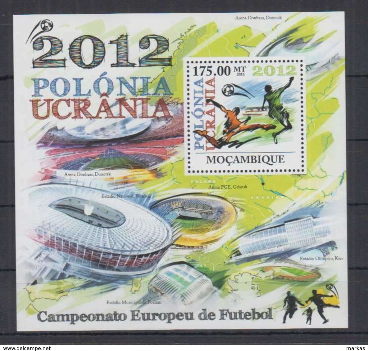 T746. Mozambique - MNH - 2011 - Sport - Football - Championchip - Bl - Sonstige & Ohne Zuordnung