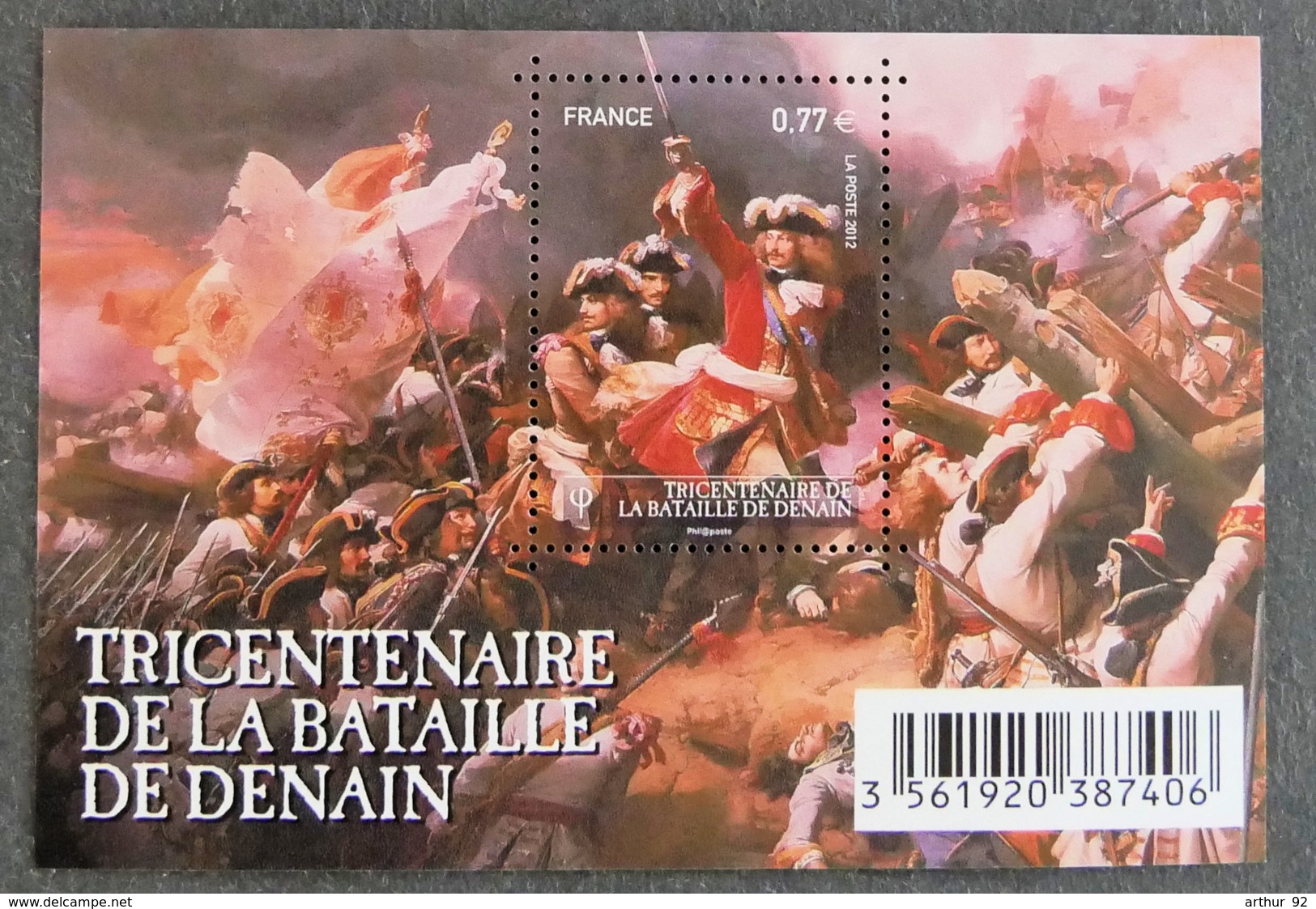 FRANCE - 2012 - YT F 4660 ** - TRICENTENAIRE DE LA BATAILLE DE DENAIN - Neufs