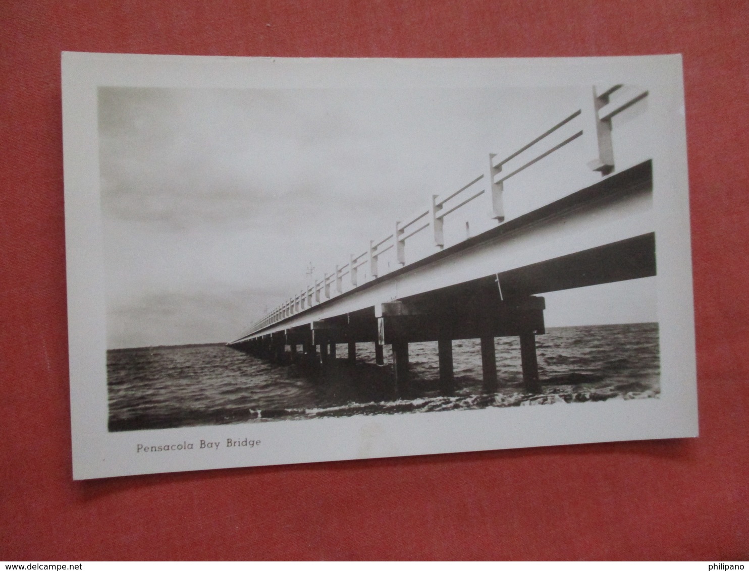 RPPC - Florida > Pensacola Bay Bridge >  Ref 3909 - Pensacola