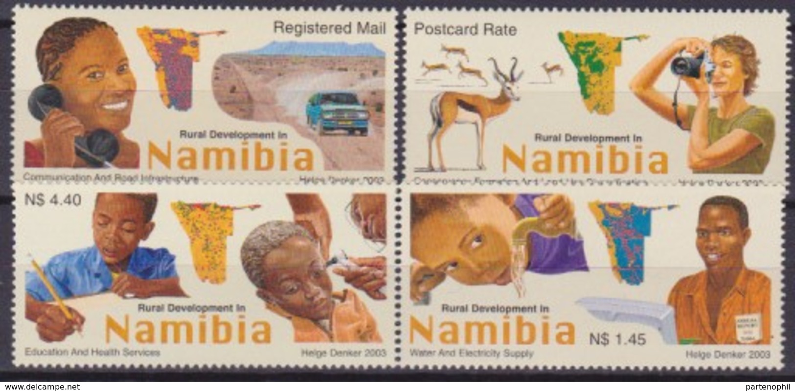 Namibia Farm Medicine Set Mnh - Medicina