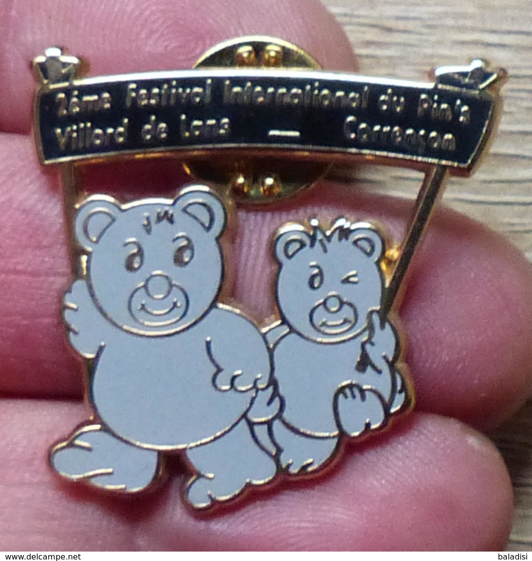 Pins ANCIEN SUPERBE PIN'S OURS, VOIR DESCRIPTION - Animales