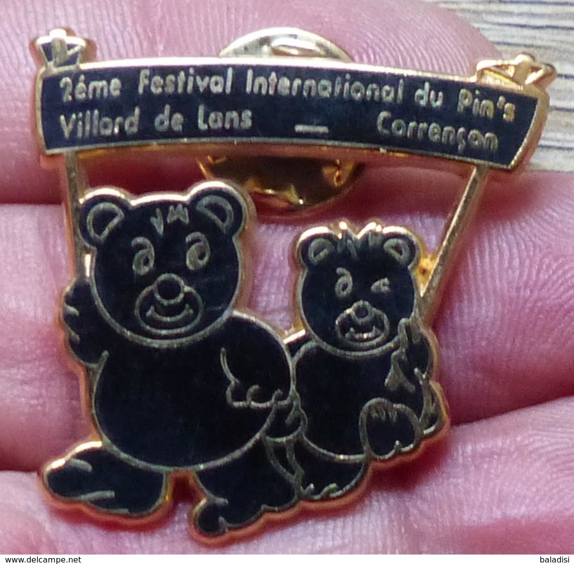 Pins ANCIEN SUPERBE PIN'S OURS, VOIR DESCRIPTION - Animales