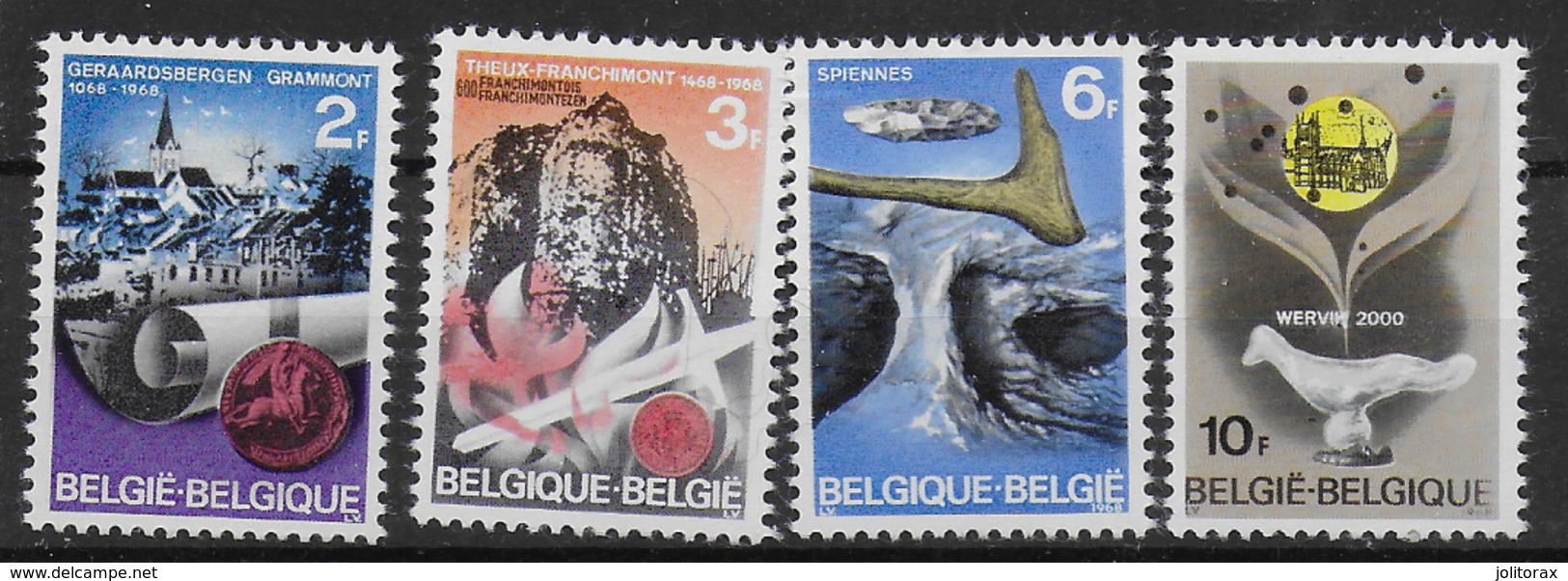 COB 1448 à 1451 Avec Charnières - Unused Stamps