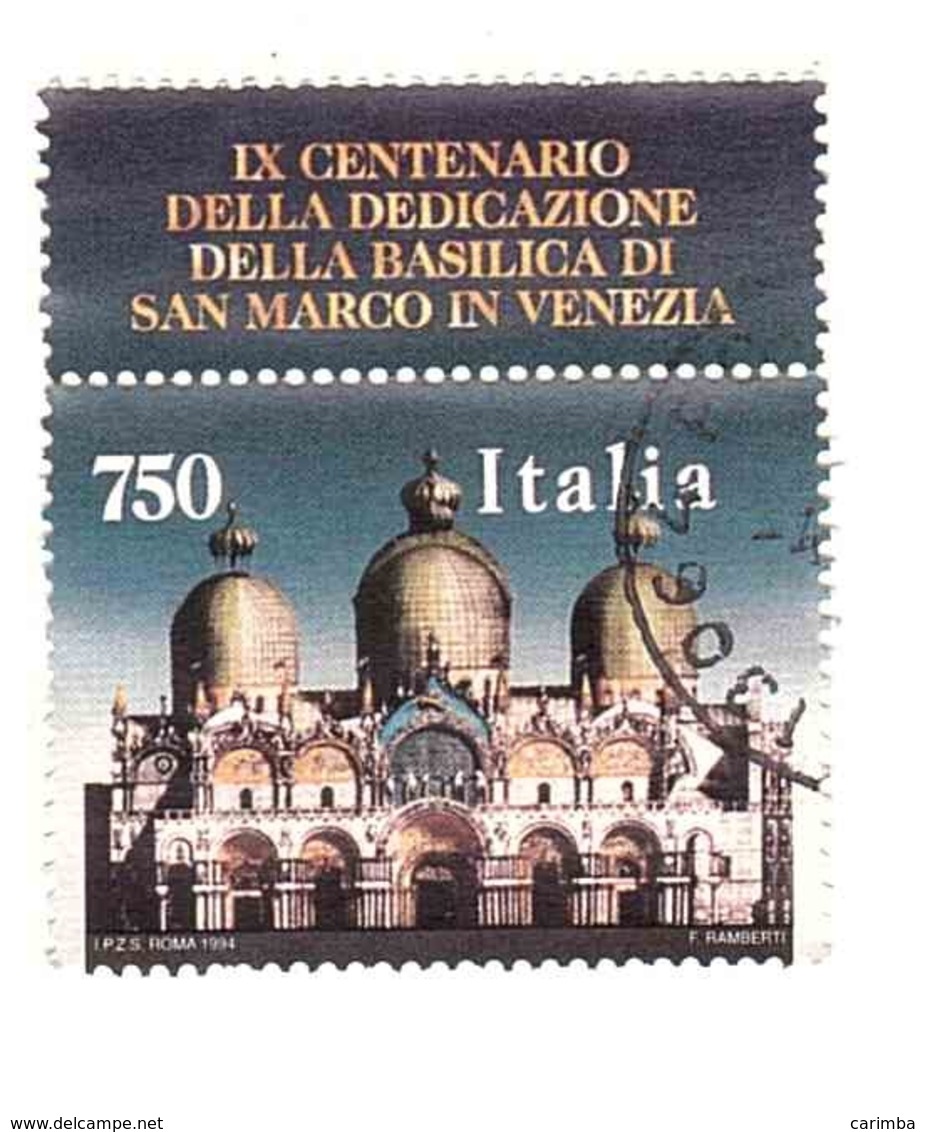 1994 £750 BASILICA DI SAN MARCO VENEZIA - 1991-00: Usati