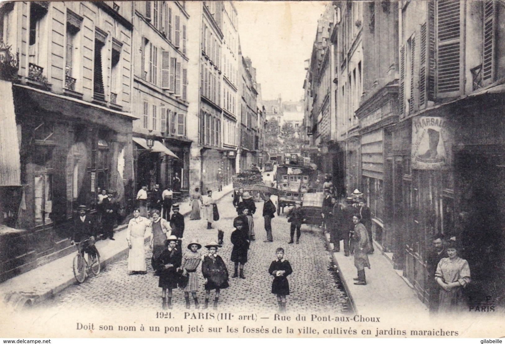 75 - PARIS 03 - Rue Du Pont Aux Choux - Paris (03)