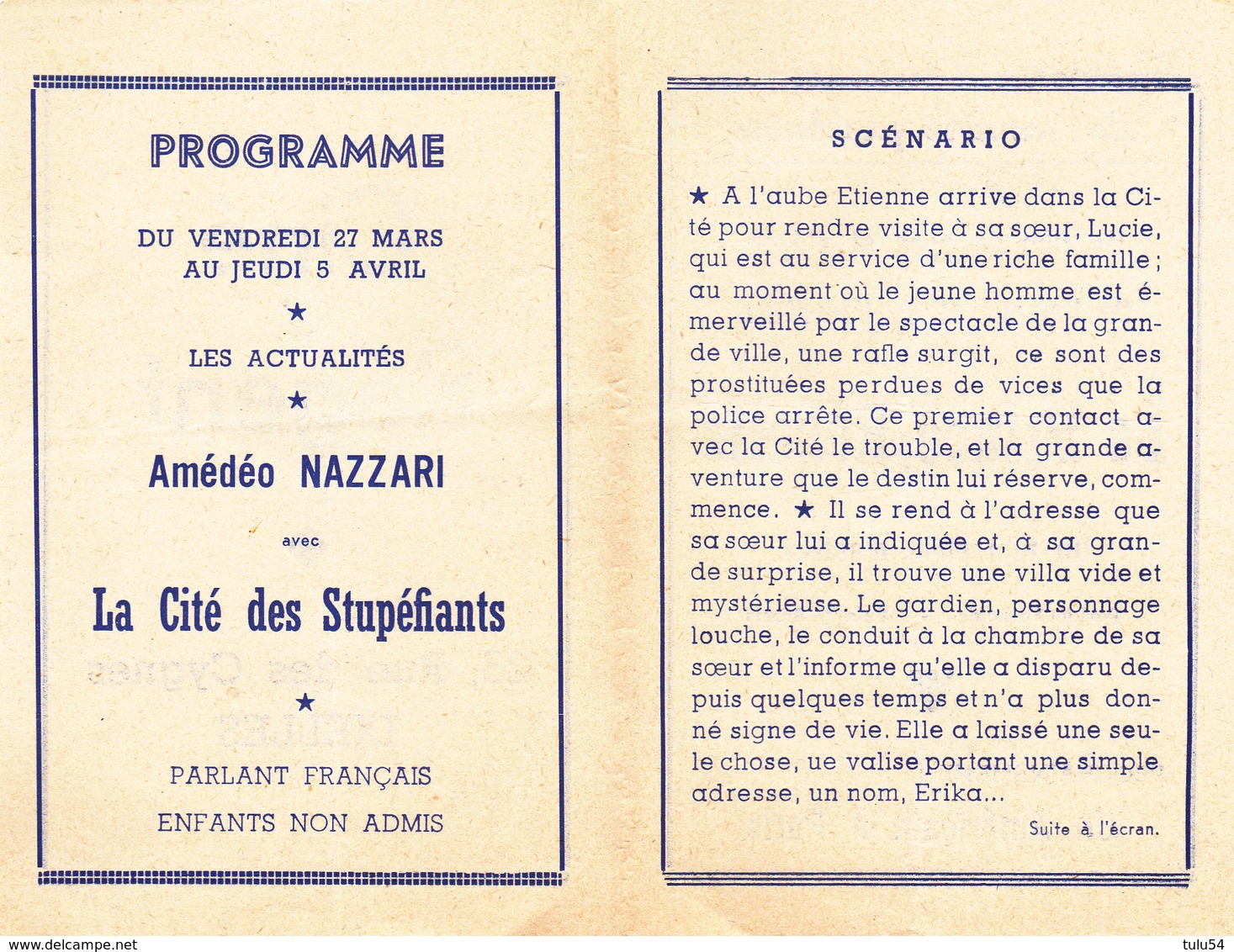 Ciné  Régent à Ixelles - Programs