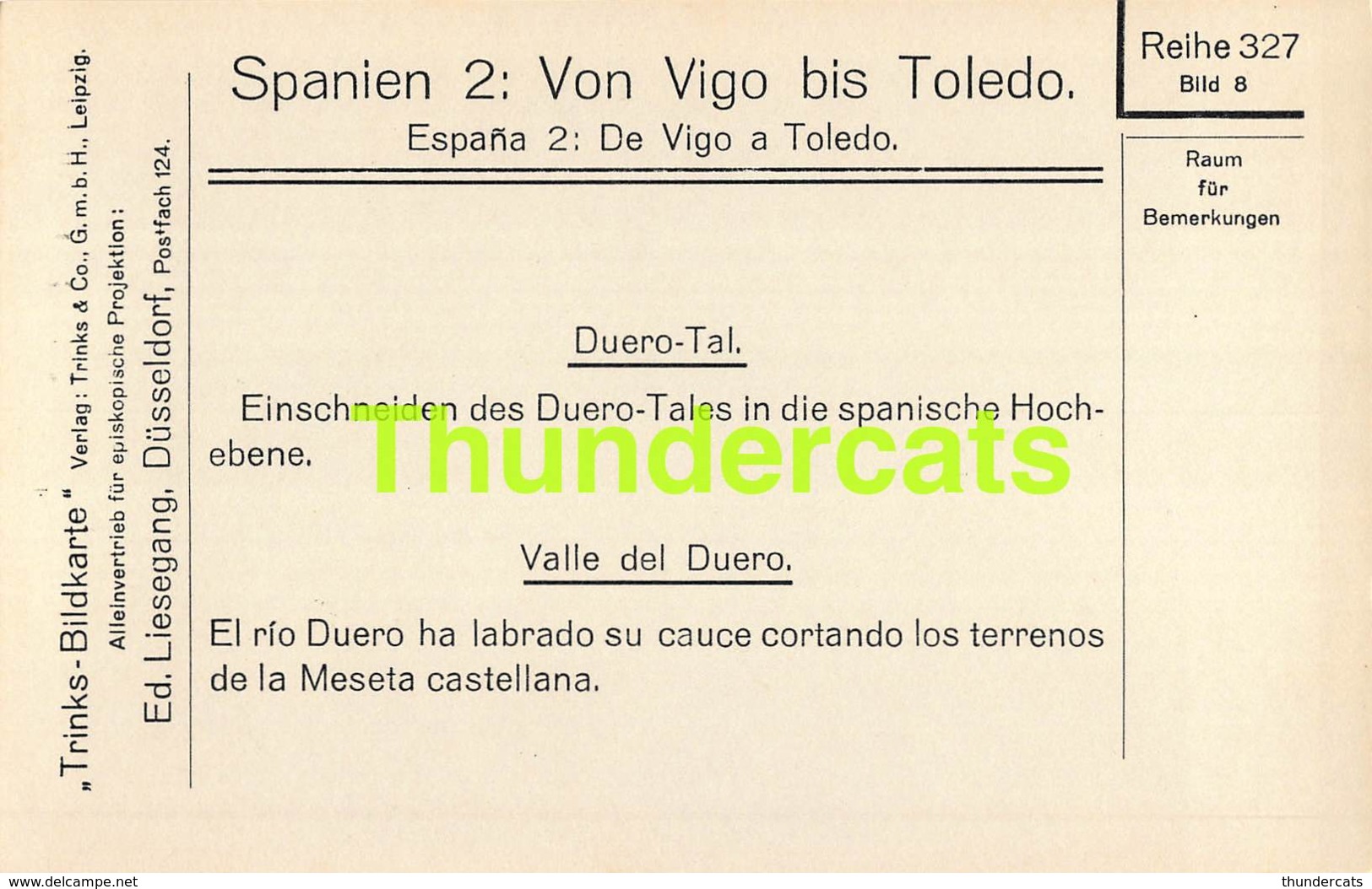 CPA CARTE DE PHOTO FOTO ESPAGNA SPAIN SPANIEN ESPAGNE VALLE DEL DUERO - Andere & Zonder Classificatie