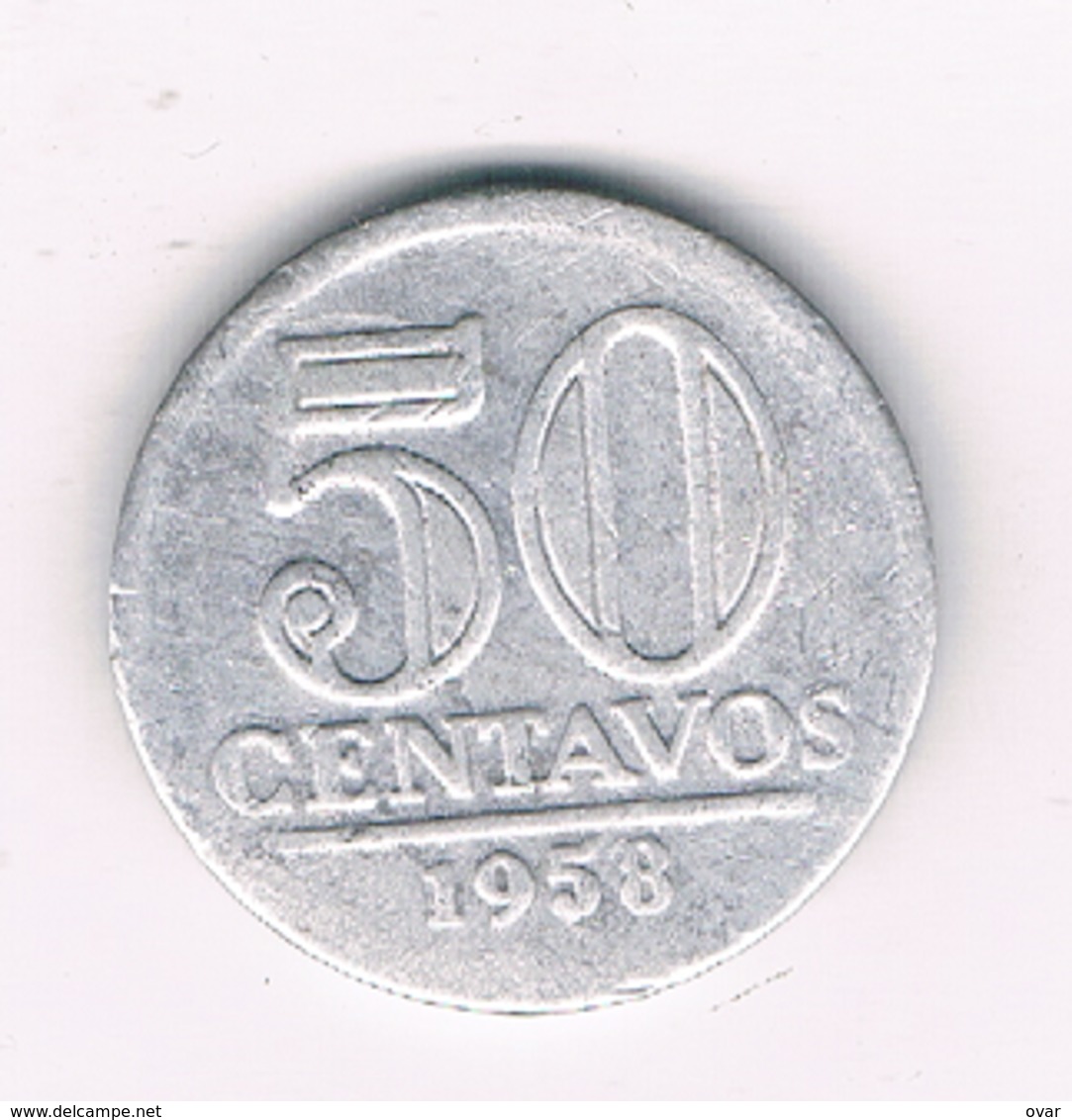 50 CENTAVOS 1958  BRAZILIE /1449/ - Brésil