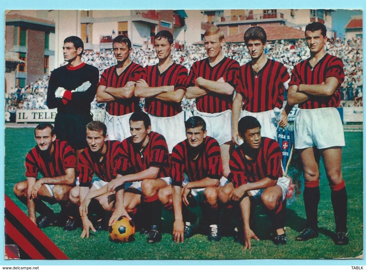 0805 - A.C. MILAN 1966/67 - Fútbol