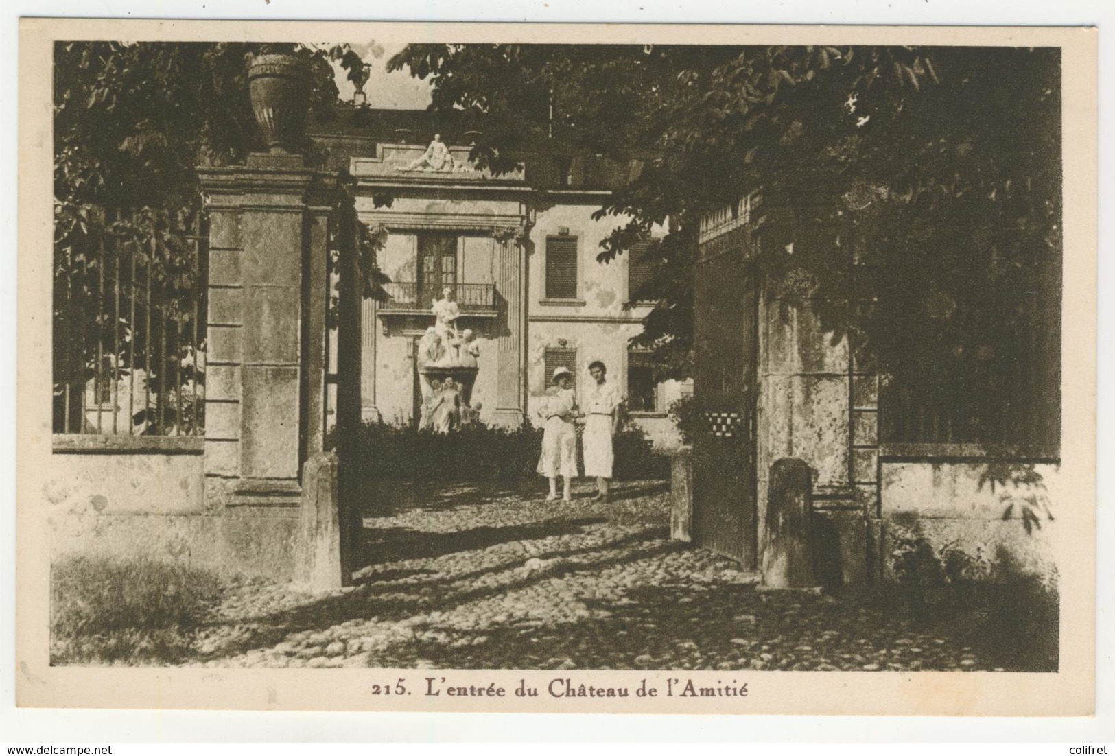 Genève - Cartigny - L'Entrée Du Château De L'Amitié - Cartigny