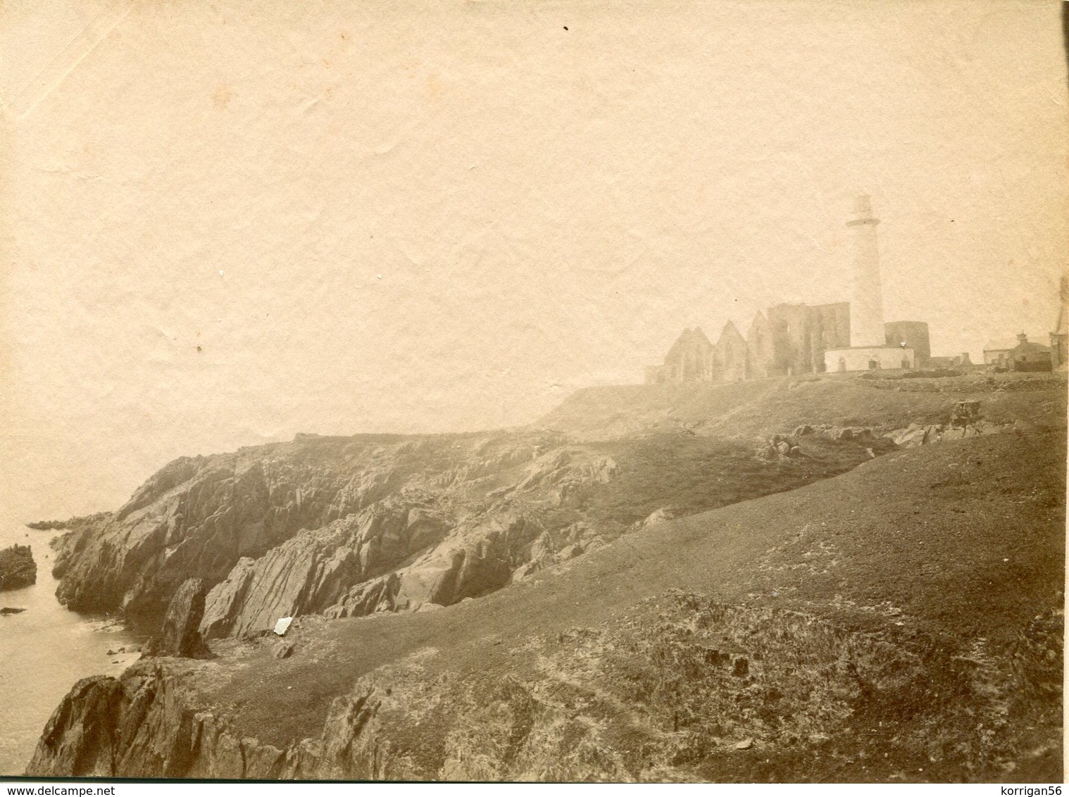 POINTE SAINT MATHIEU  *** LE PHARE *** PHOTO ANCIENNE *** - Morgat