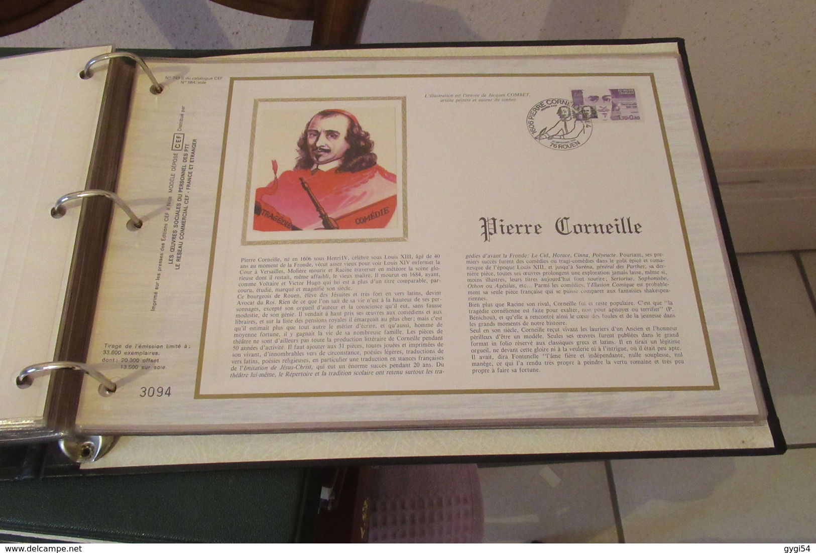 C E F Année 1984    complète 49   feuillets