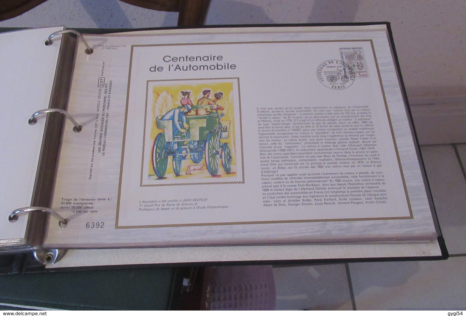 C E F Année 1984    complète 49   feuillets