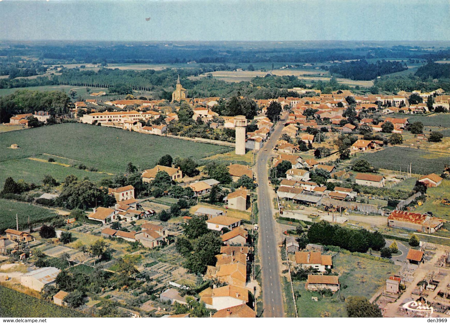 VILLENEUVE-de-MARSAN - Vue Générale Aérienne - Villeneuve De Marsan