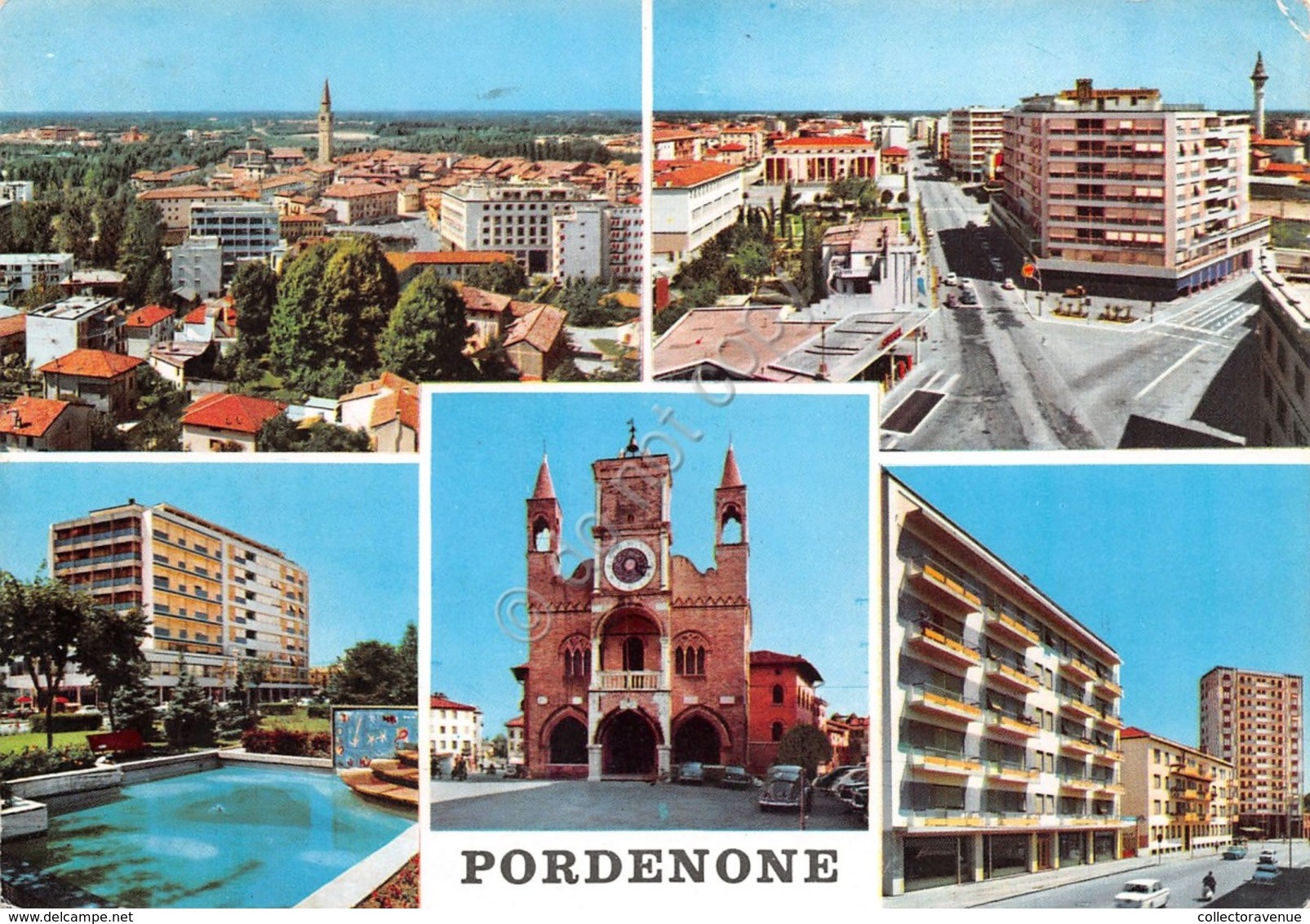 Cartolina Pordenone Vedute 1964 - Pordenone