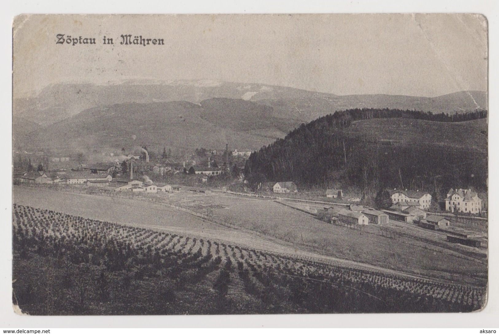 Zöptau In Mähren, 1909 (Sobotín, Sobotin, Šumperk, Sumperk, Mährisch Schönberg) - Boehmen Und Maehren